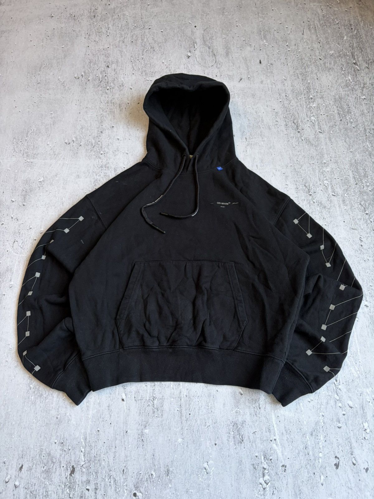 Off-White Off white hoodie backbone arrows hoodie Size US S / EU 44-46 / 1 - 3 Thumbnail