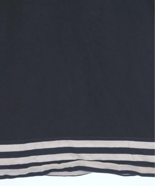 Comme des Garcons Homme Deux Polo Cotton Half Button Short Sleeve Border Hem Navy Blue Size US M / EU 48-50 / 2 - 5 Thumbnail