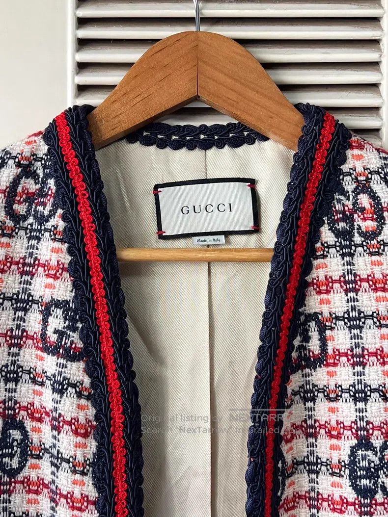 Gucci Gucci Tweed coat Size XS / US 0-2 / IT 36-38 - 3 Thumbnail