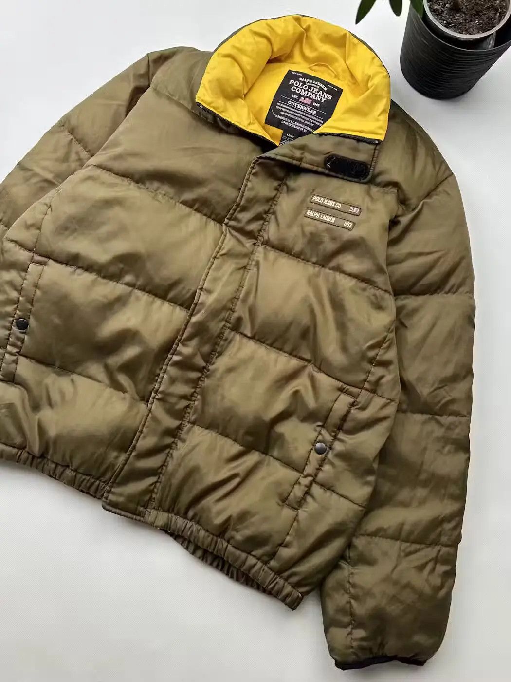 Polo Ralph Lauren Polo Jeans Company Vintage Down Jacket (123) Size US M / EU 48-50 / 2 - 3 Thumbnail
