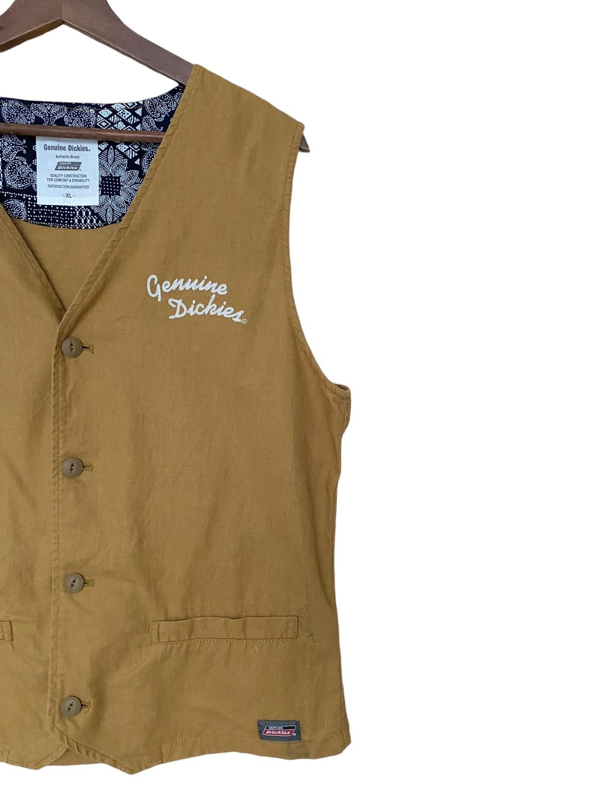 Dickies × Vintage Vintage Brand Dickies Duck Canvas Vest 2000s Size US XL / EU 56 / 4 - 5 Thumbnail