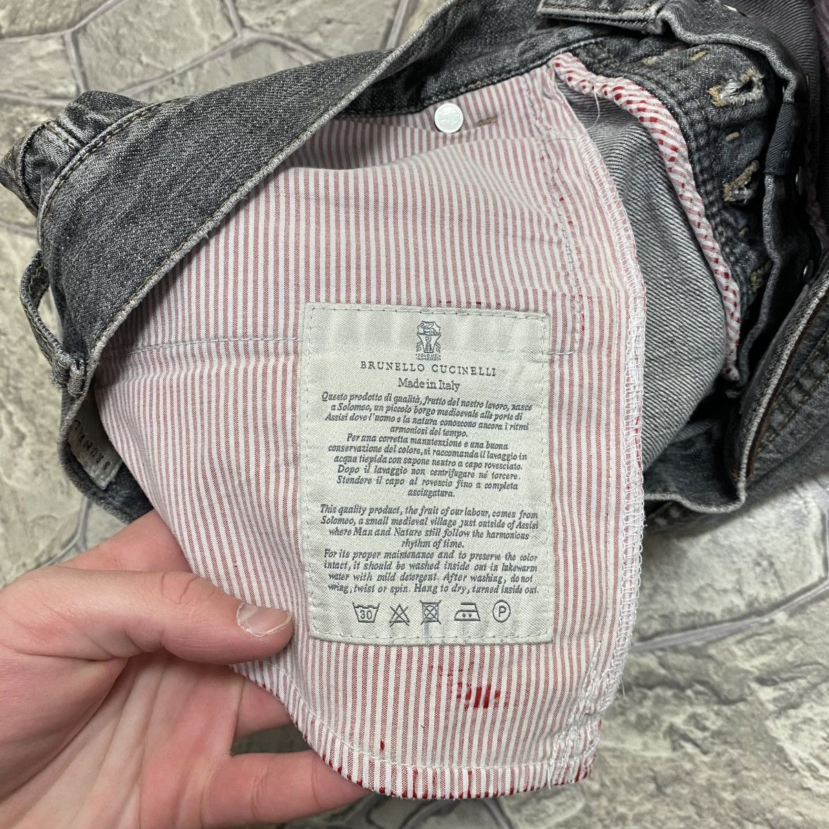 Brunello Cucinelli Vintage Brunello Cucinelli Jeans Size US 32 / EU 48 - 17 Thumbnail
