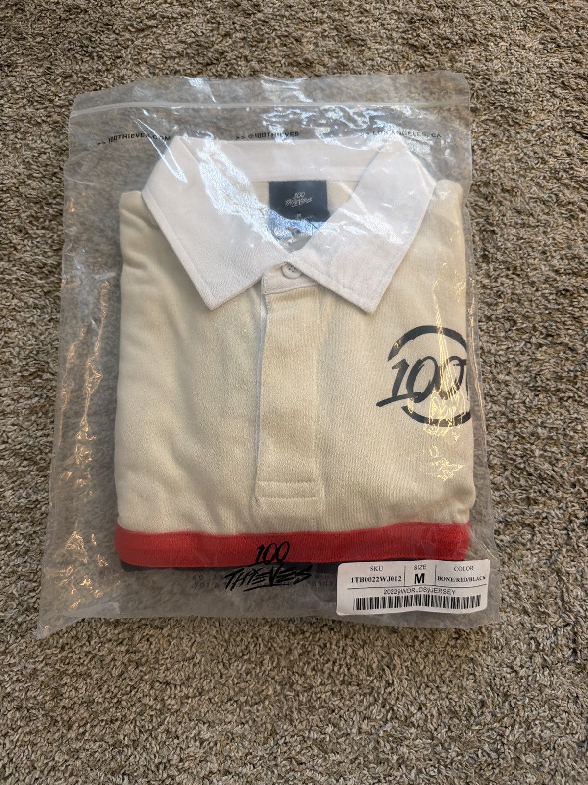 100 Thieves 100 Thieves 2022 World Jersey Size US M / EU 48-50 / 2 - 1 Thumbnail