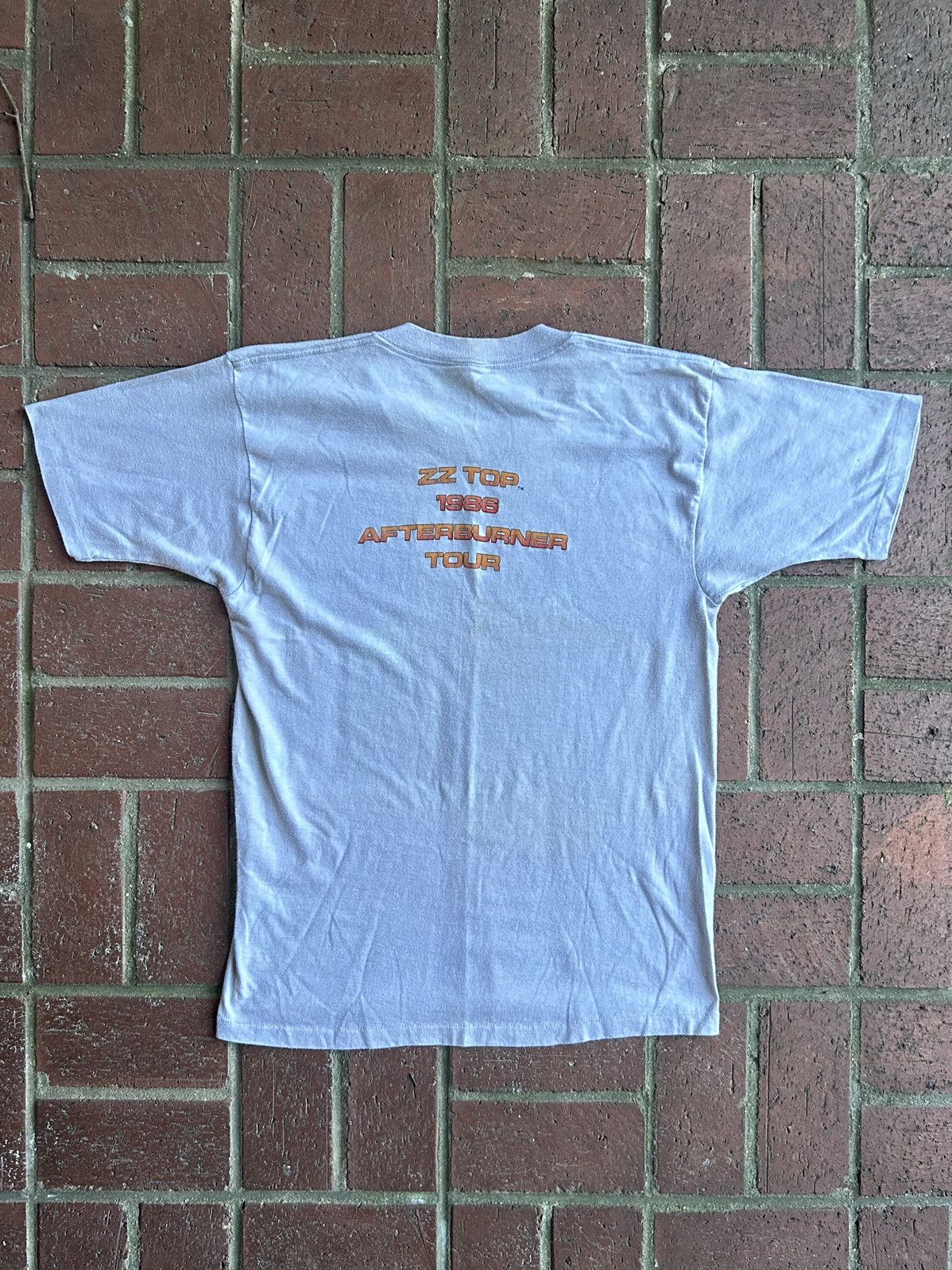 Band Tees Vintage ZZTop 1986 Afterburner Tour short-sleeve graphic tee Size US XL / EU 56 / 4 - 2 Thumbnail