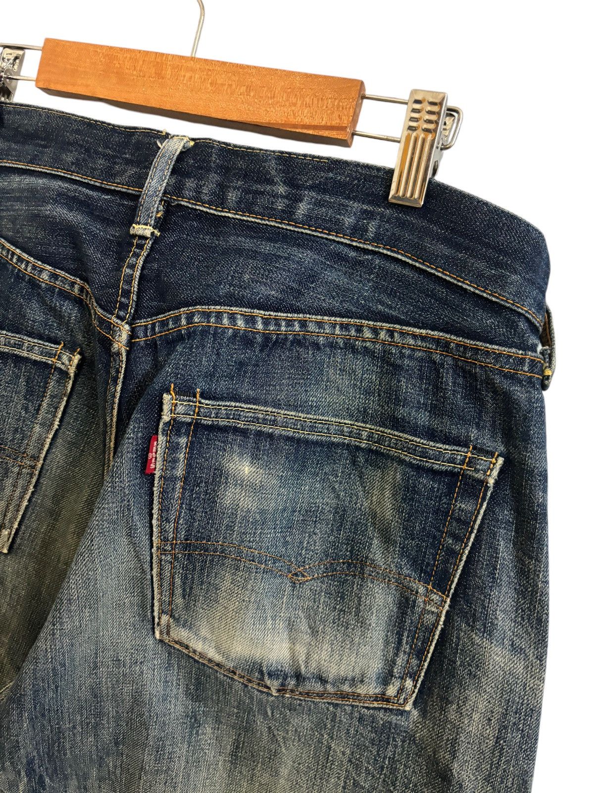 Levi's × Levi's Vintage Clothing LEVI’S BIG E J22 DISTRESSED DENIM Size US 32 / EU 48 - 14 Thumbnail