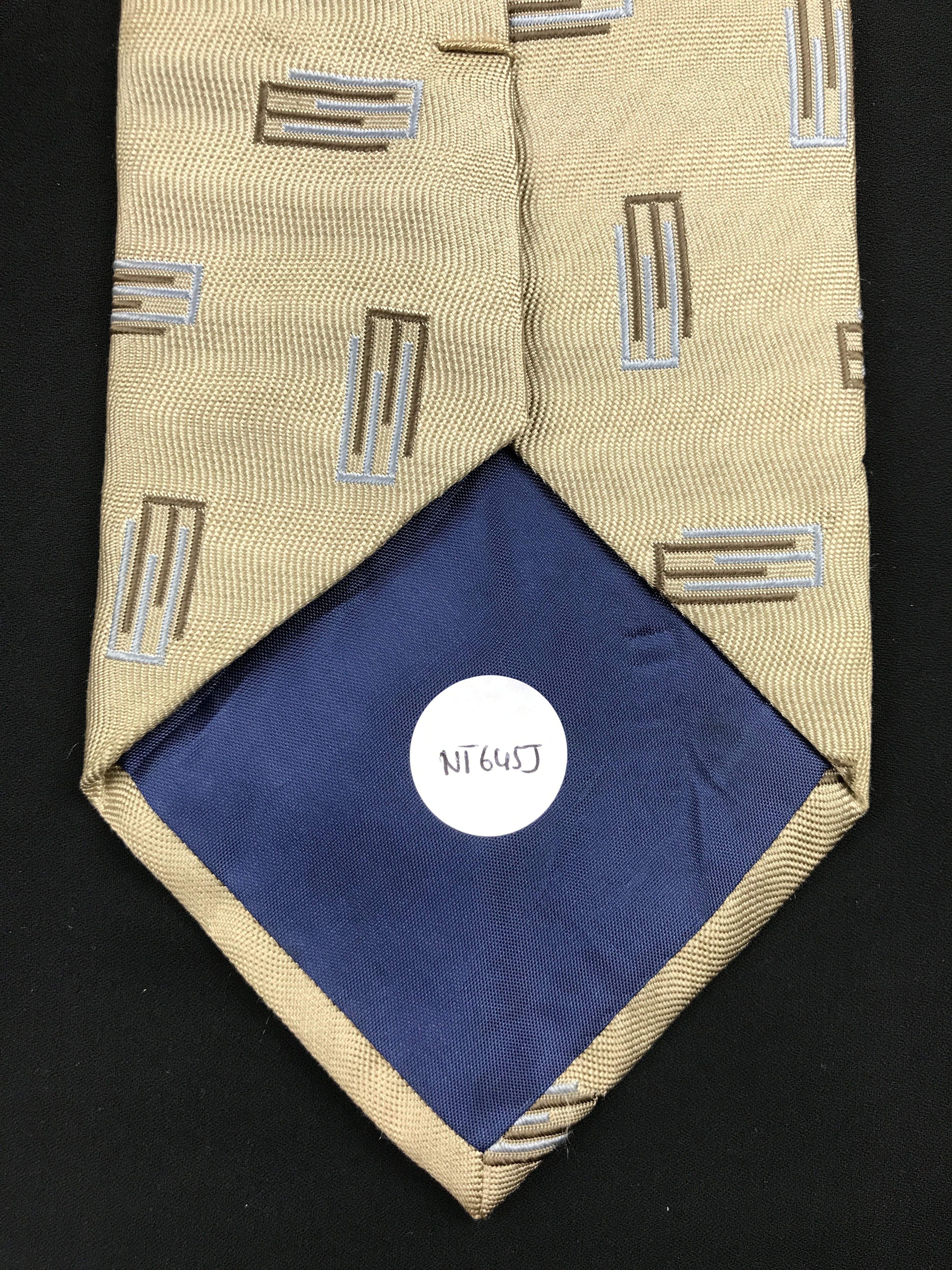 Designer × Vintage Vintage Ellesse Silk Necktie Size ONE SIZE - 9 Thumbnail