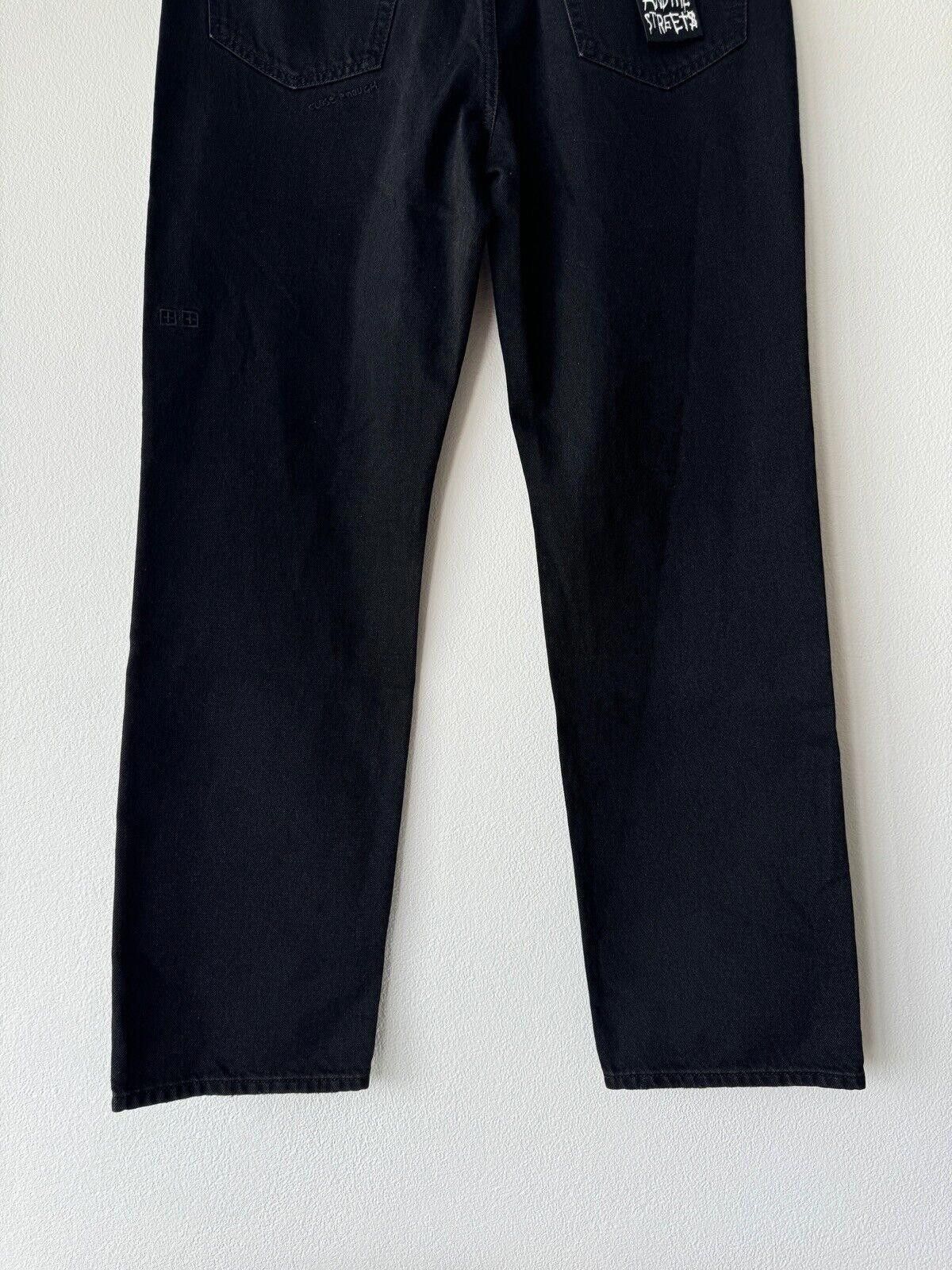 Ksubi new Ksubi mens denim jean anti k 32 straight fit black Size US 32 / EU 48 - 7 Thumbnail