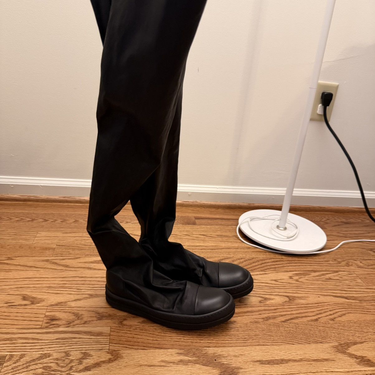 Rick Owens Mainline Thigh High Sock Ramones Size US 7 / IT 37 - 1 Thumbnail