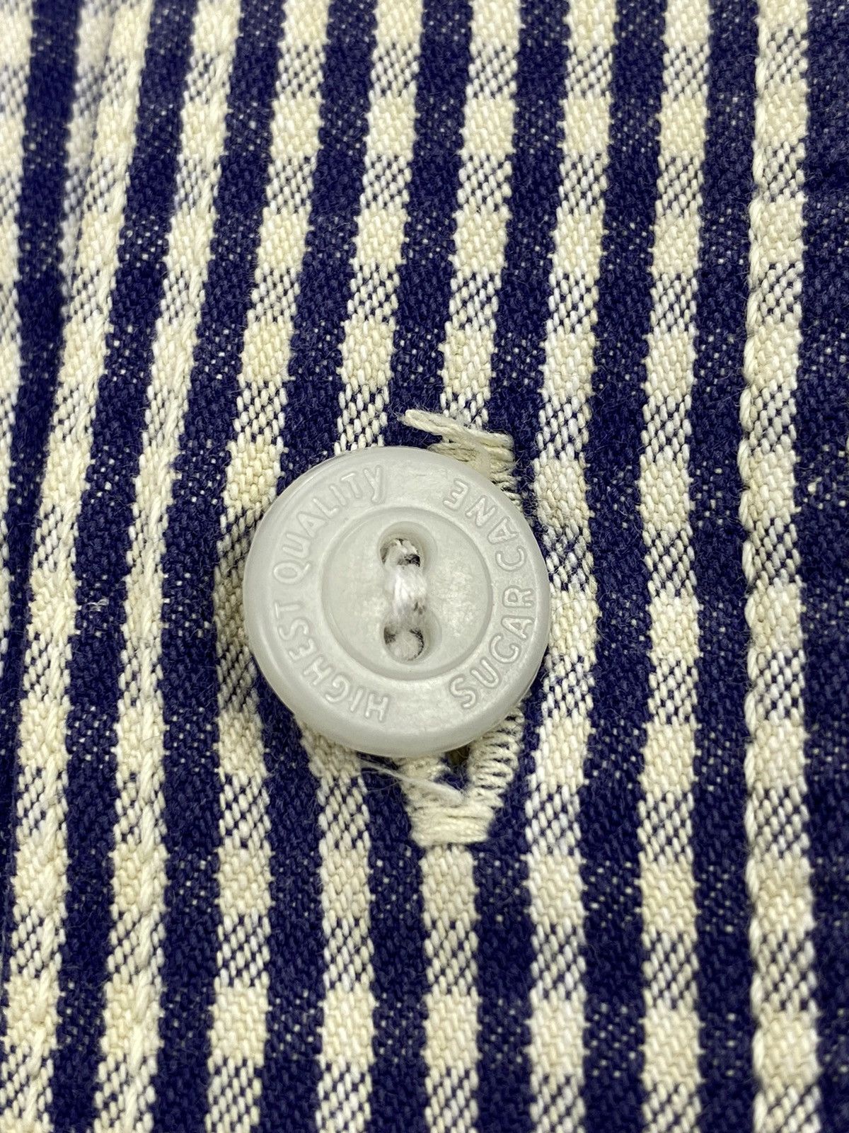Sugar Cane × Toyo Enterprises Vintage SUGAR CANE “Paradise Garment” Small Checked Indigo Size US M / EU 48-50 / 2 - 11 Thumbnail