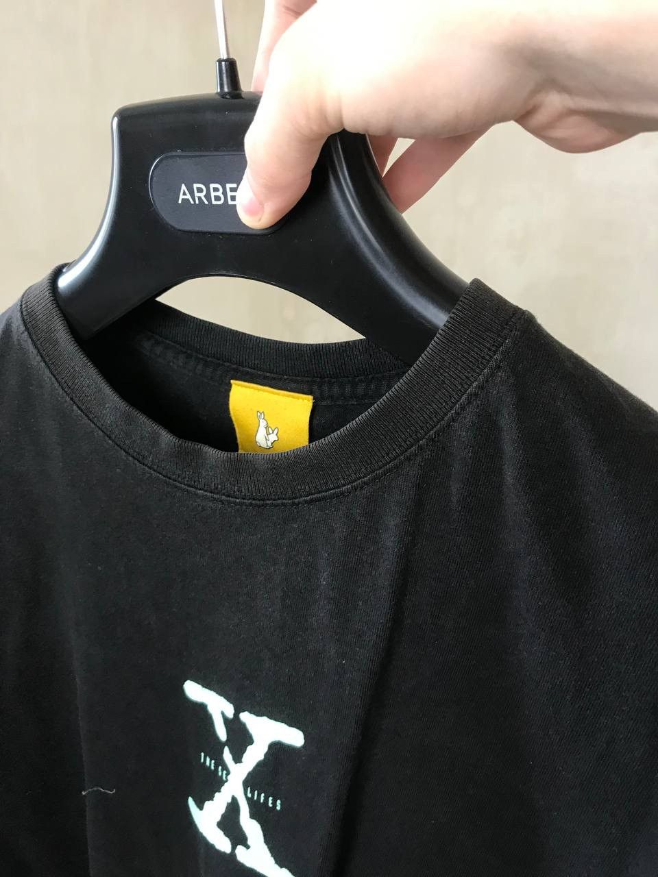 FR2 🔥 RARE X Files Sex Lifes FR2 Faded Washed T Shirt Humor Y2K Size US L / EU 52-54 / 3 - 8 Thumbnail