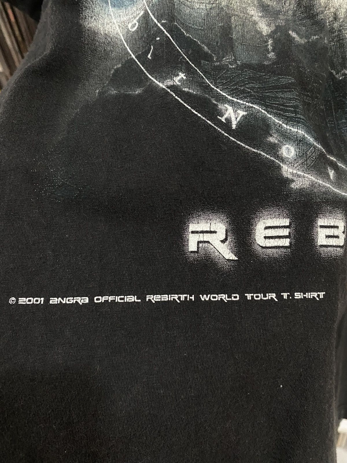 Band Tees ✅ VINTAGE ANGRA Brazilian metal band Rebirth album 2001 tee Size US M / EU 48-50 / 2 - 5 Thumbnail