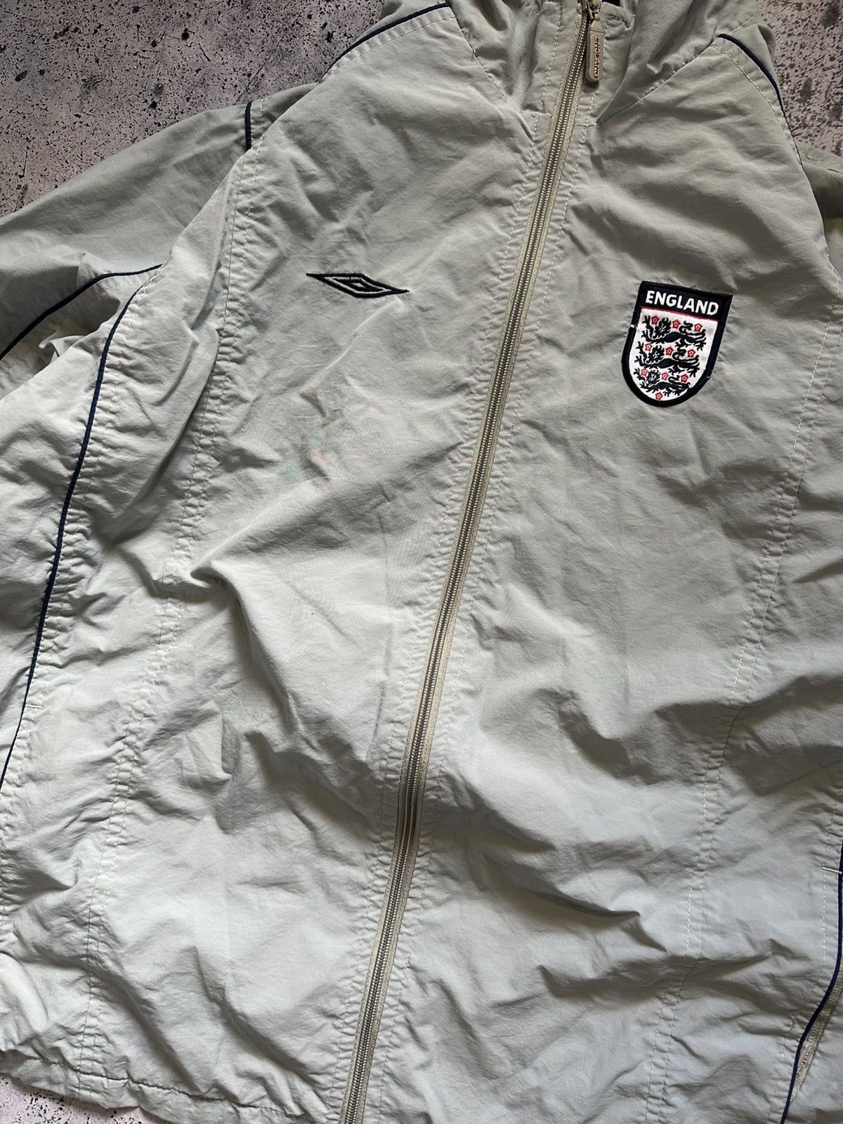 Umbro Vintage 90s Umbro England Track Suit Jacket + Track Pants Size US XXL / EU 58 / 5 - 8 Thumbnail