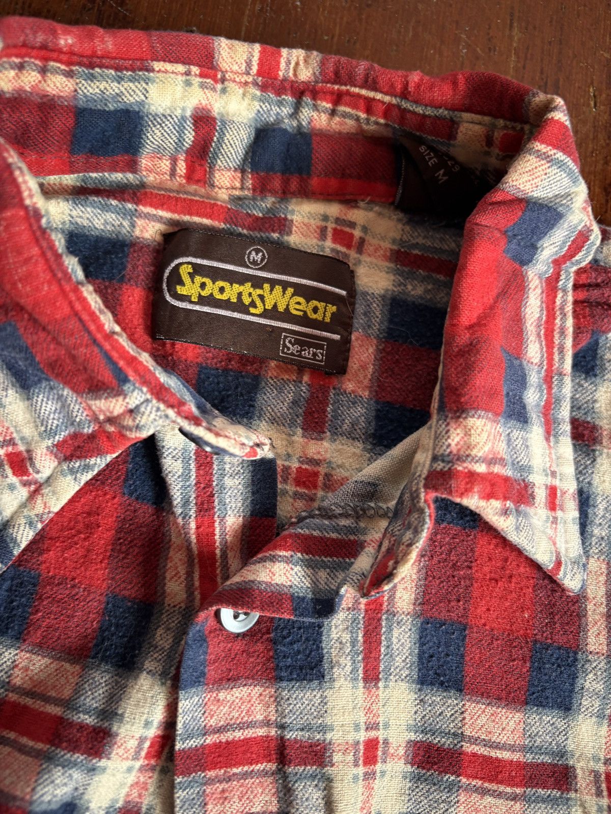 Sears SEARS VINTAGE FLANNEL Size US M / EU 48-50 / 2 - 5 Thumbnail