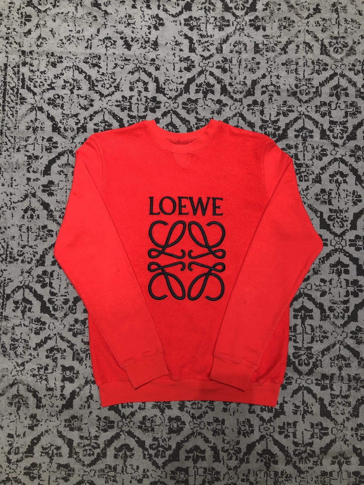 Loewe Loewe Anagram Embroidered Sweatshirt Size S / US 4 / IT 40 - 1 Thumbnail