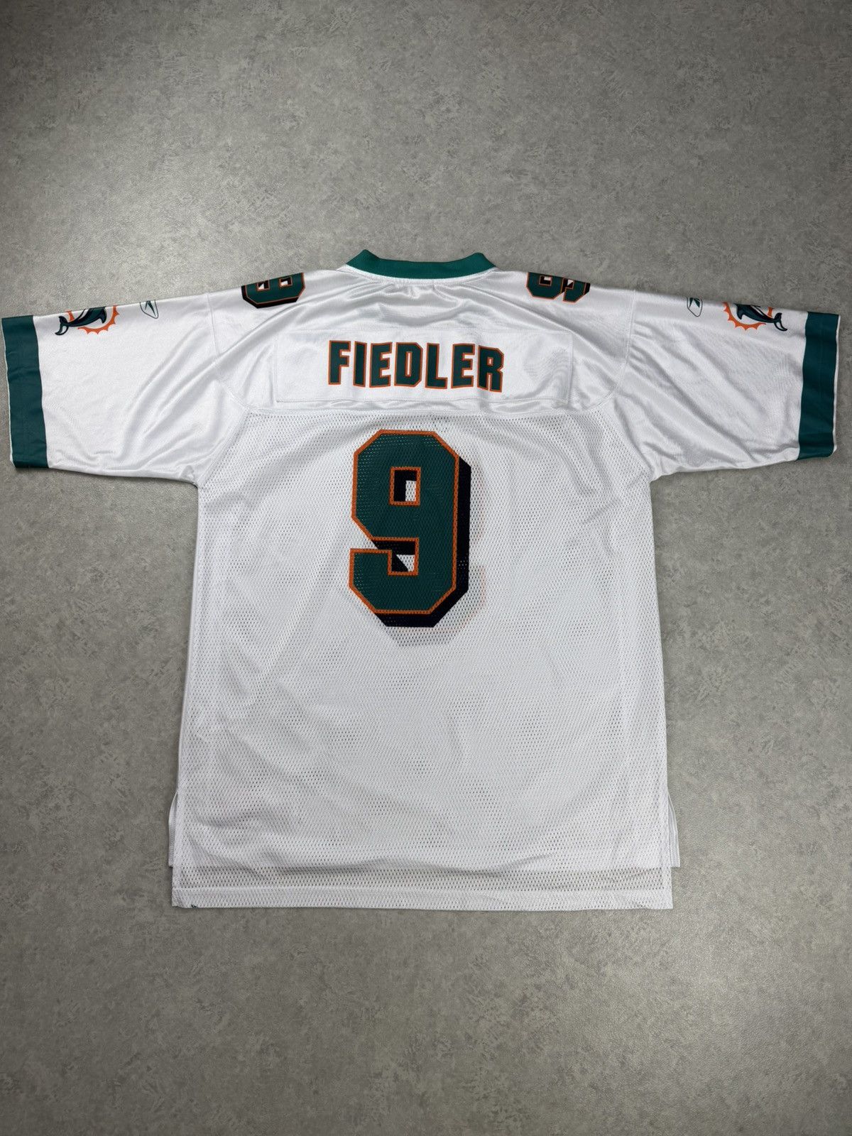 NFL Vintage Reebok Miami Dolphins Jay Fiedler #9 NFL Jersey Size US L / EU 52-54 / 3 - 9 Thumbnail