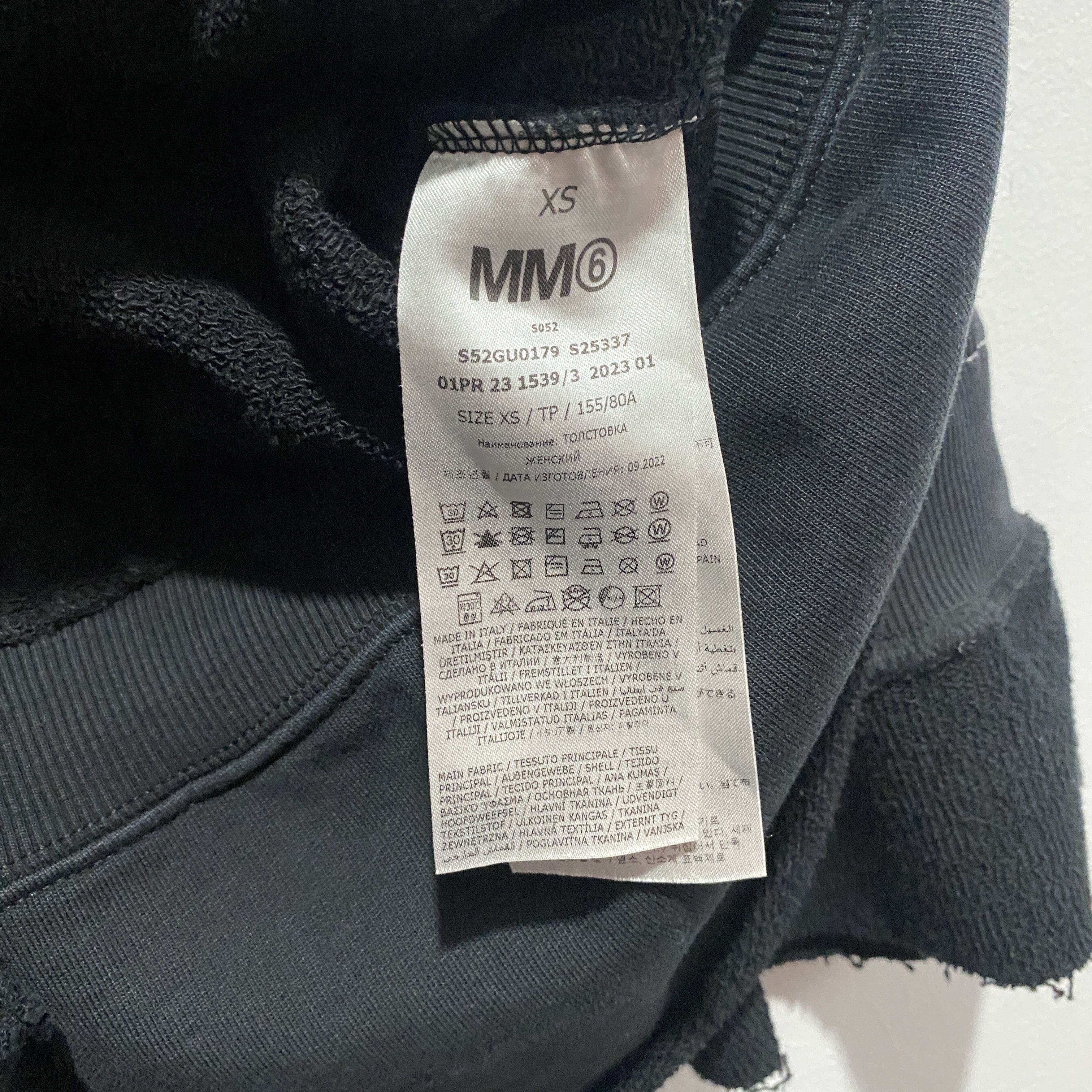 Maison Margiela Maison Margiela MM6 Deconstructed Sweater S/M Size XS / US 0-2 / IT 36-38 - 7 Thumbnail