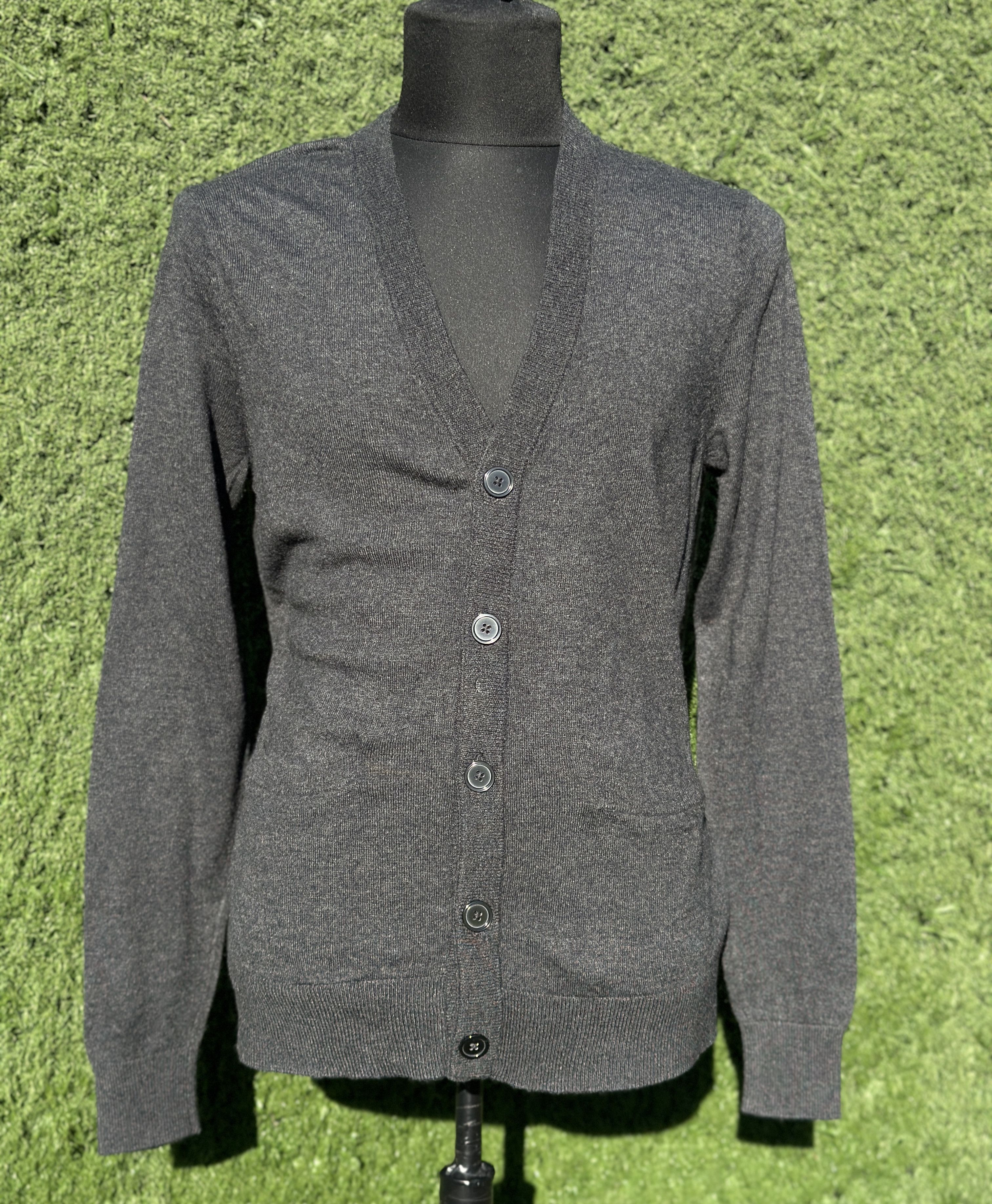 Prada Prada Wool Silk Knit Cardigan Button Front Italy Size IT 40 Size M / US 6-8 / IT 42-44 - 1 Thumbnail