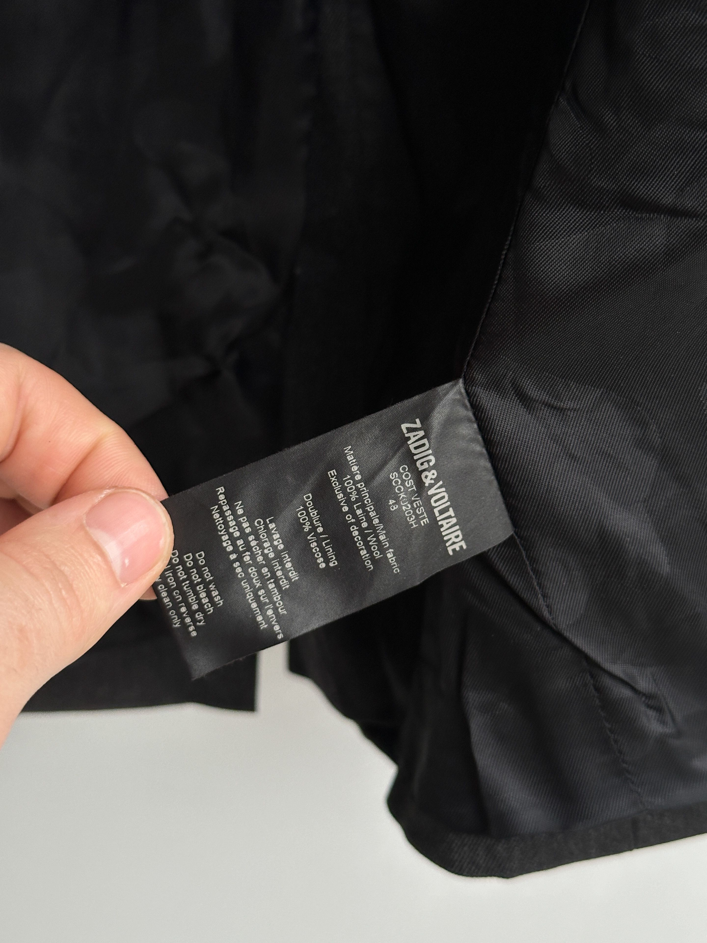 Zadig & Voltaire Zadig & Voltaire Blazer Size 48R - 7 Thumbnail