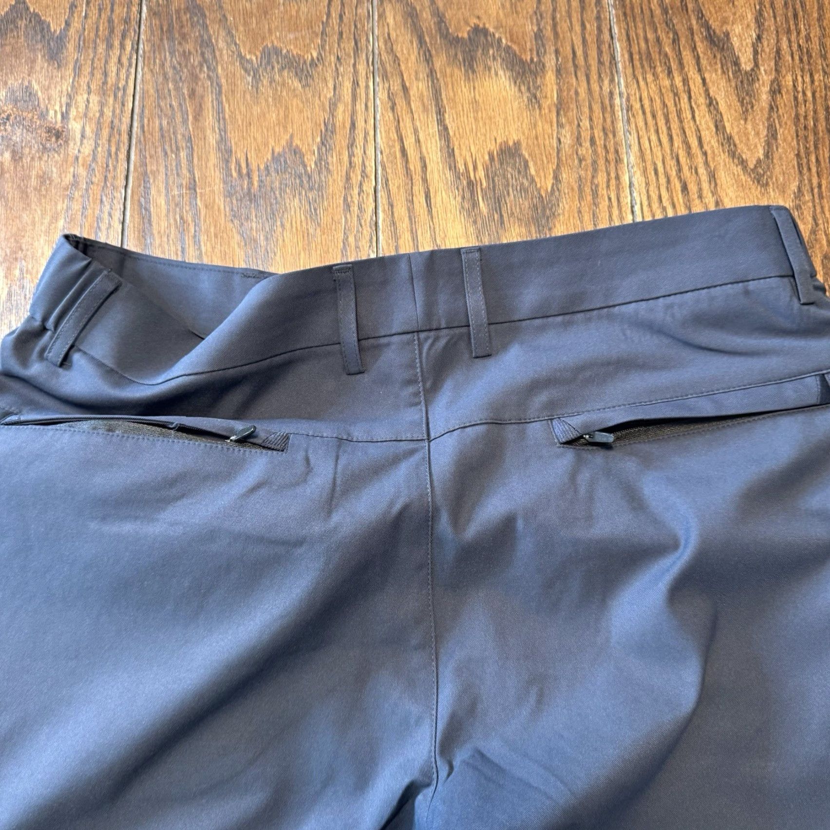 Vintage Jack Archer Pants Mens 32x30 Deep Blue Jetsetter Tech Performance Stretch City Preppy Sports Chino, Straight Leg, Regular Rise Mens Size US 32 / EU 48 - 7 Thumbnail