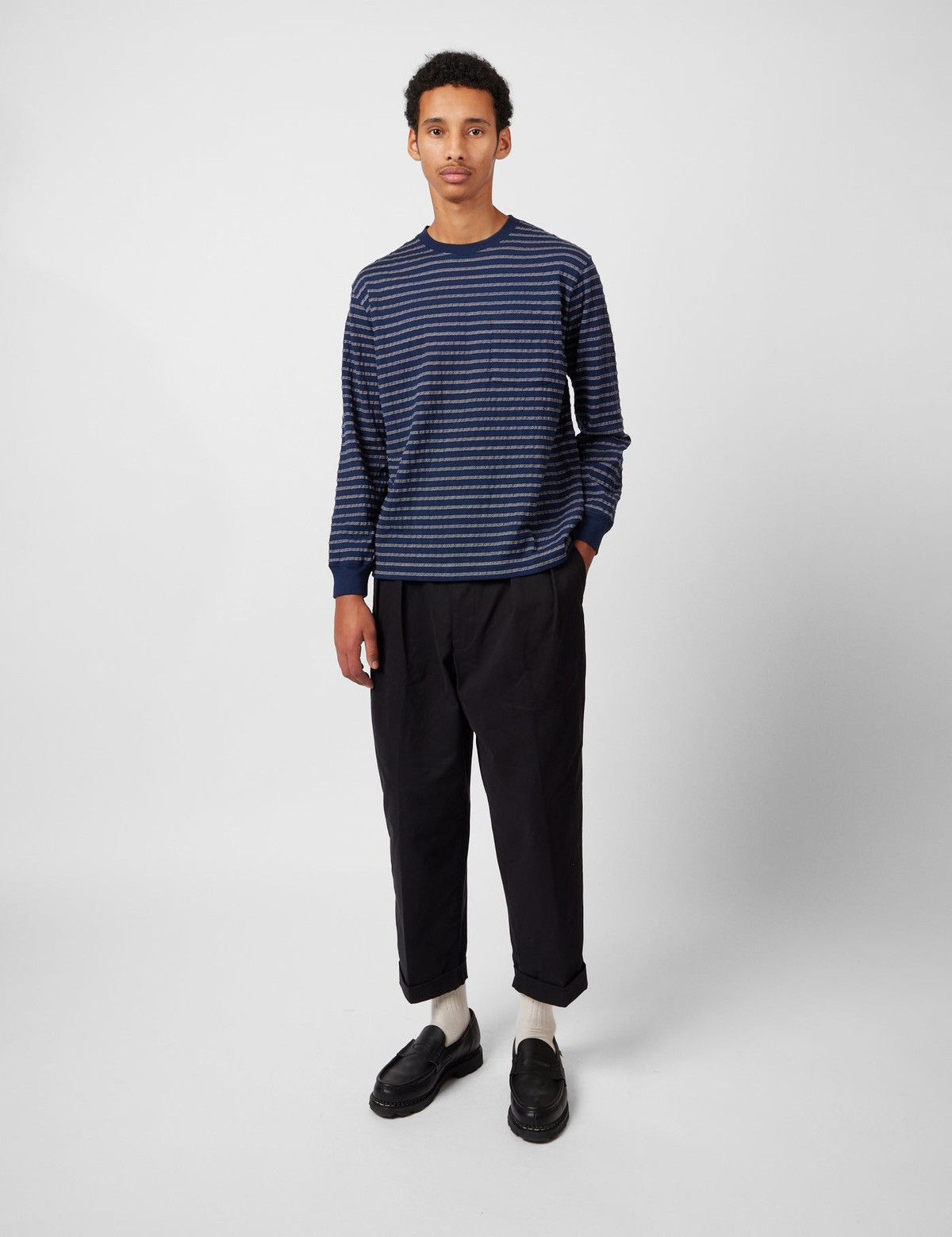 Beams Japan Beans Japan - Cropped Two Pleats Trouser Pants Size US 32 / EU 48 - 11 Thumbnail