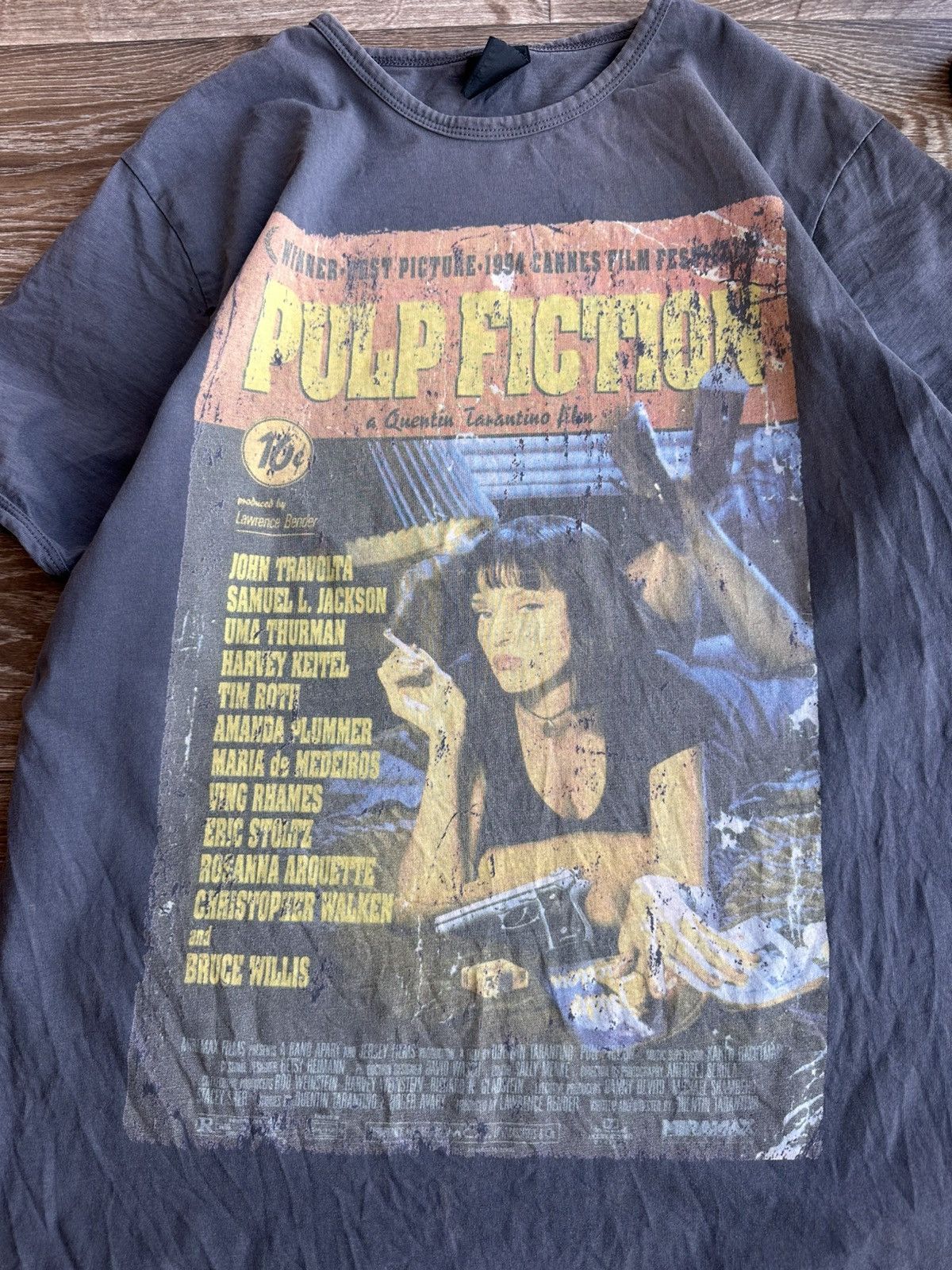 Vintage 🔥 Pulp Fiction Vintage Movie Promo T Shirt Tarantino USA Size US M / EU 48-50 / 2 - 2 Thumbnail