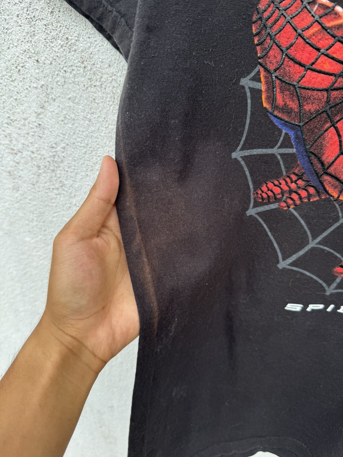 Vintage Faded Vintage Spider Man 1 2002 Movie Promo Tees Size US M / EU 48-50 / 2 - 6 Thumbnail