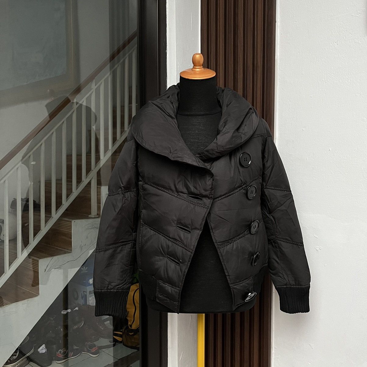 MOUSSY Azul By Moussy Japanese Brand Puffer Jacket Nice Design Size S / US 4 / IT 40 - 1 Thumbnail
