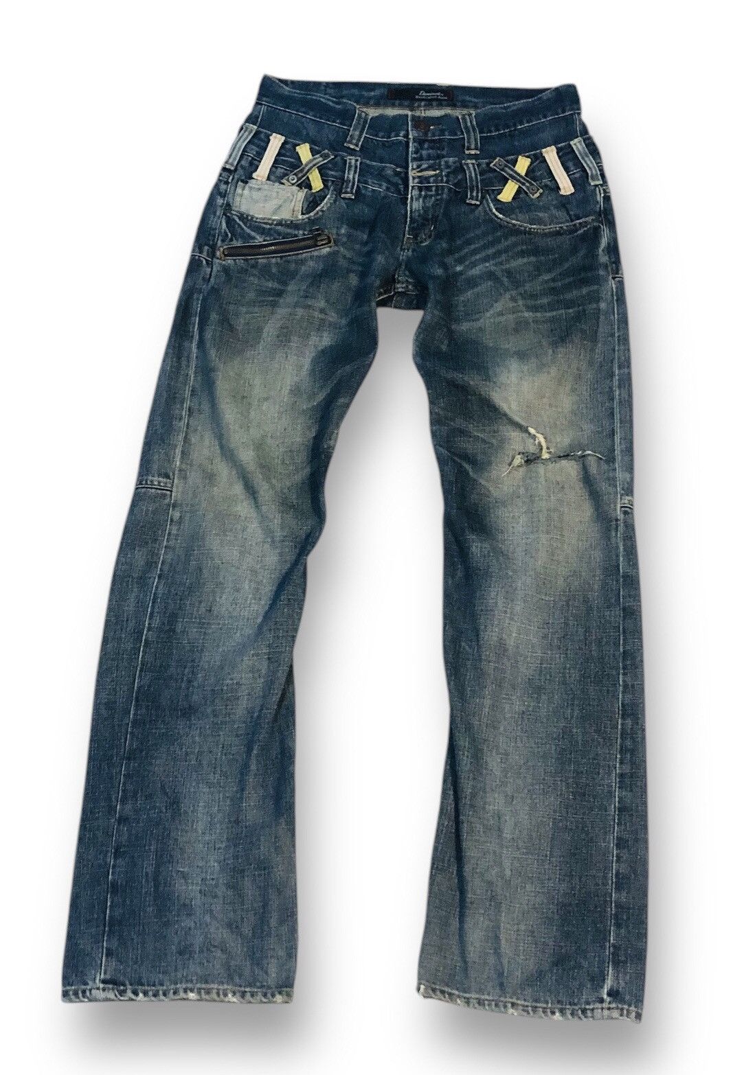 Japanese Brand Dominates Double Waist Jeans (2) Size US 30 / EU 46 - 1 Thumbnail