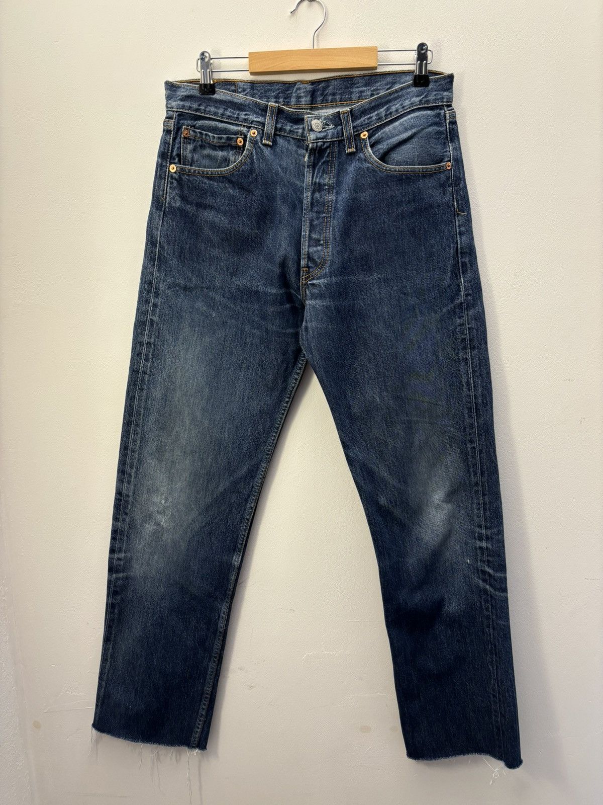 Levi's × Vintage Vintage 90s Levis 501 Jeans Size US 33 - 1 Thumbnail