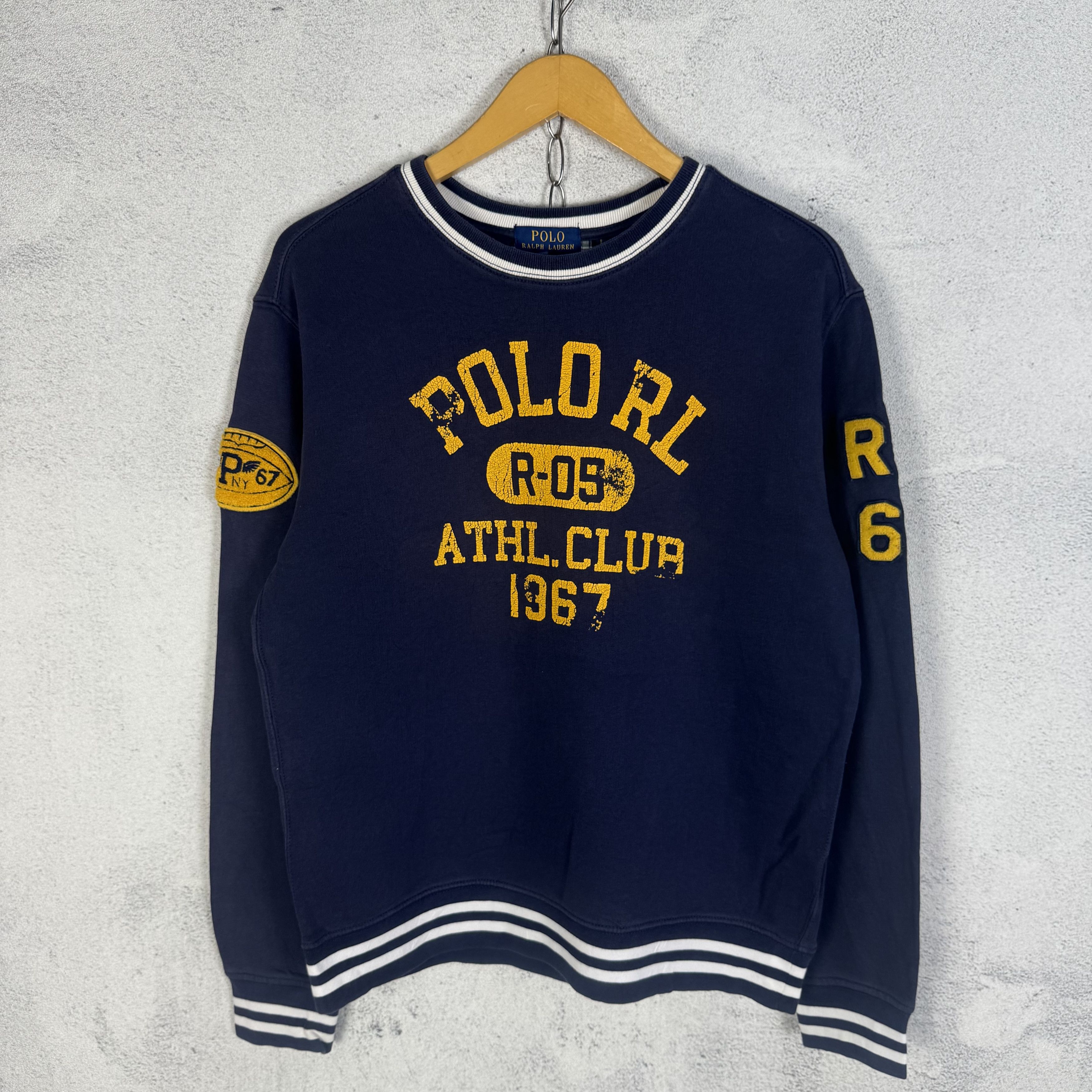 Polo Ralph Lauren Polo Ralph Lauren Sweatshirt Crewneck Size US S / EU 44-46 / 1 - 1 Thumbnail