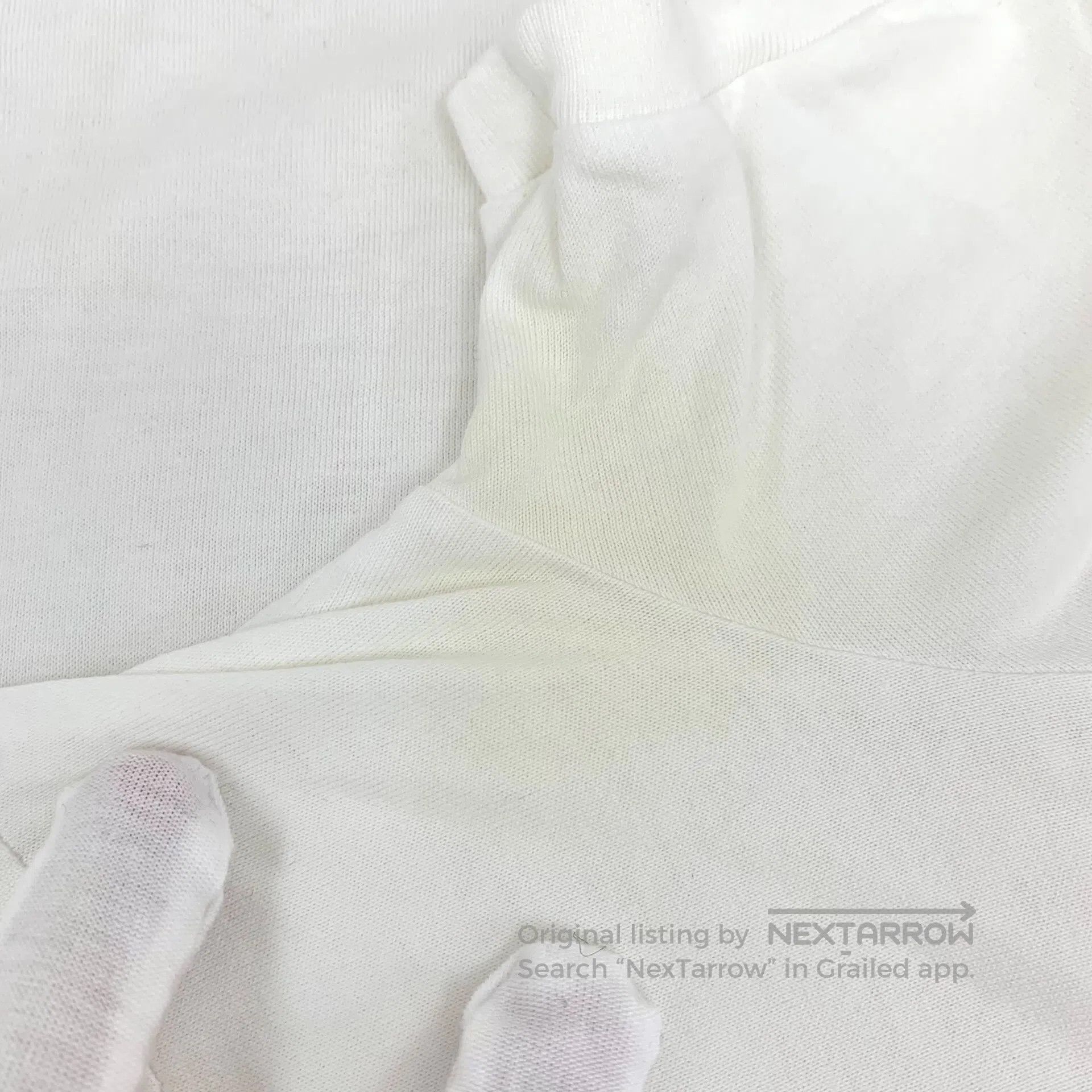 Dolce & Gabbana Dolce Gabbana White Logo Cotton Linen Short Sleeve T-Shirt Size US S / EU 44-46 / 1 - 7 Thumbnail