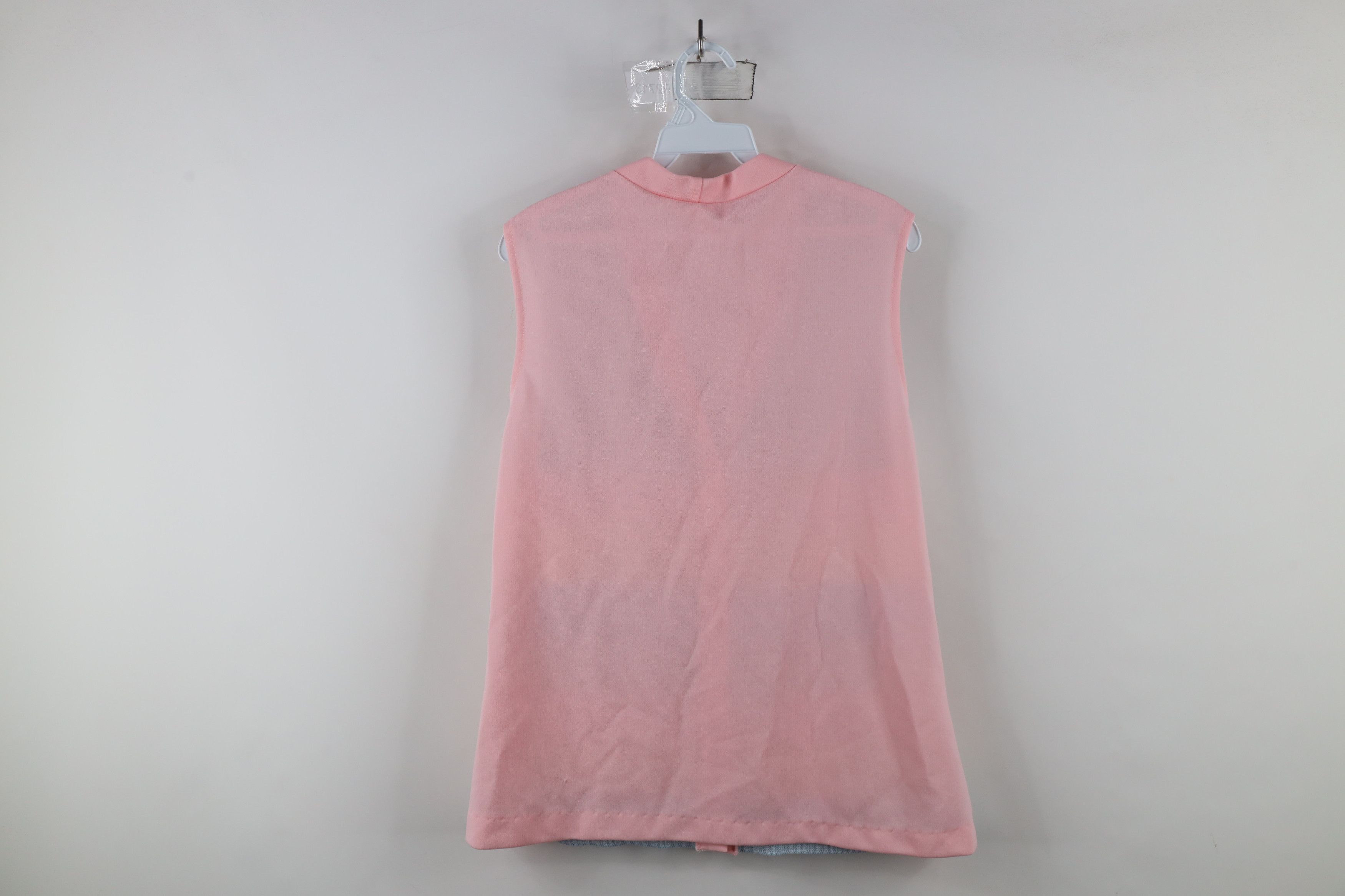 Vintage Vintage 70s Mid Century Modern MCM Striped Knit Vest USA Size L / US 10 / IT 46 - 9 Thumbnail