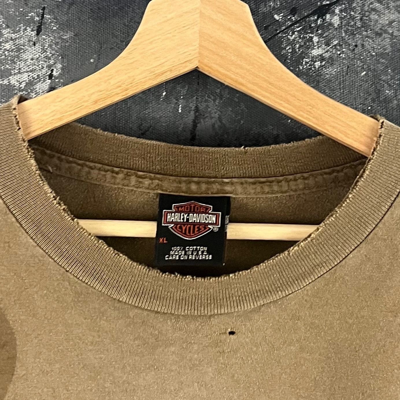 Harley Davidson × Vintage Vintage 90’s Harley Davidson shirt Size US XL / EU 56 / 4 - 5 Thumbnail