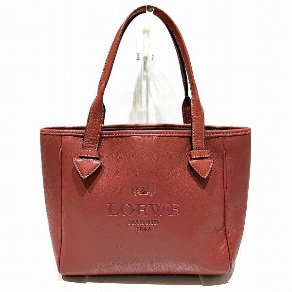 Loewe Loewe Loewe Heritage Leather Tote Bag Leather Tote Bag DUTY FREE for USA Size ONE SIZE - 1 Thumbnail