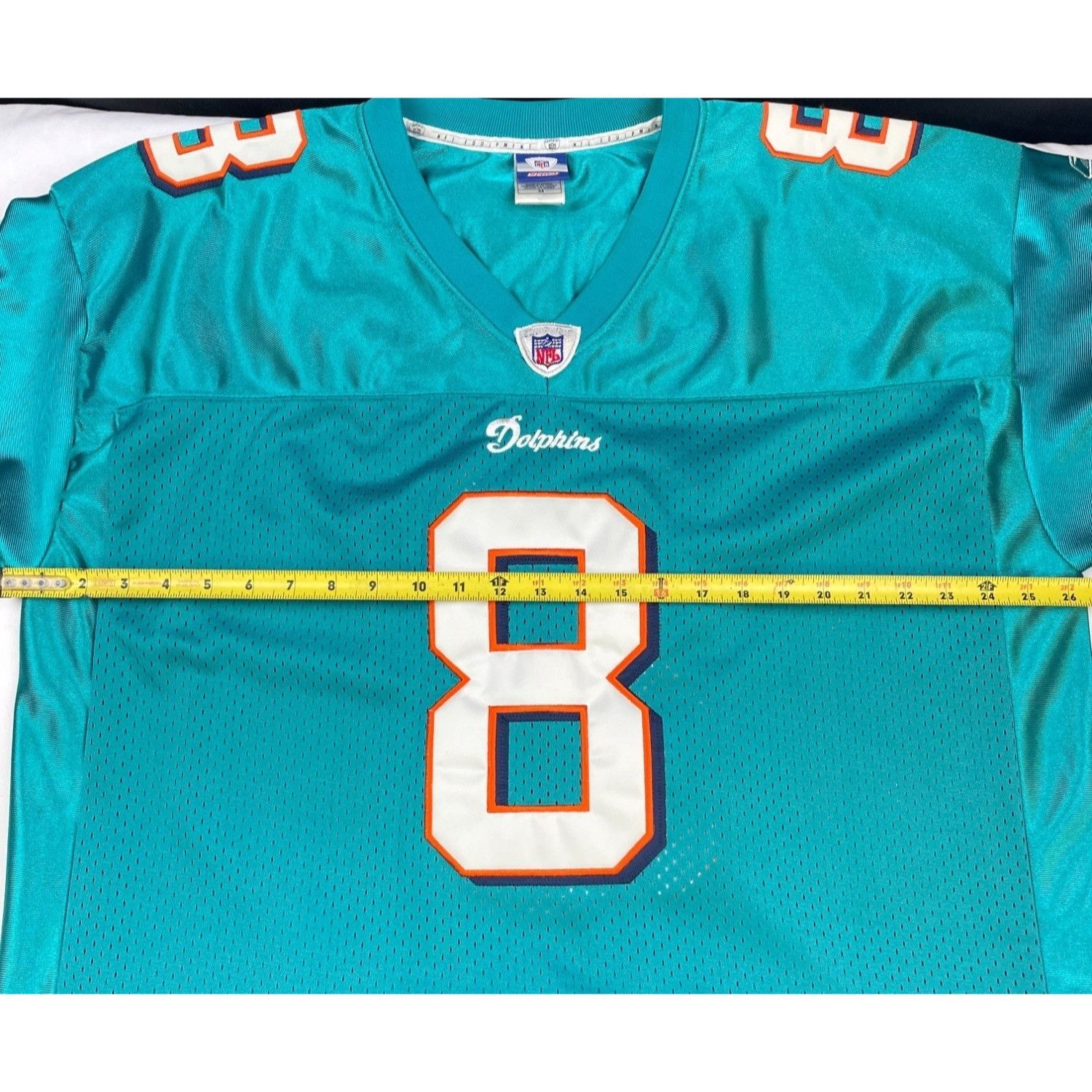Reebok Reebok NFL 2000's Y2k AUTHENTIC Men's Dolphins Jersey#8 Culp Size US XL / EU 56 / 4 - 12 Thumbnail