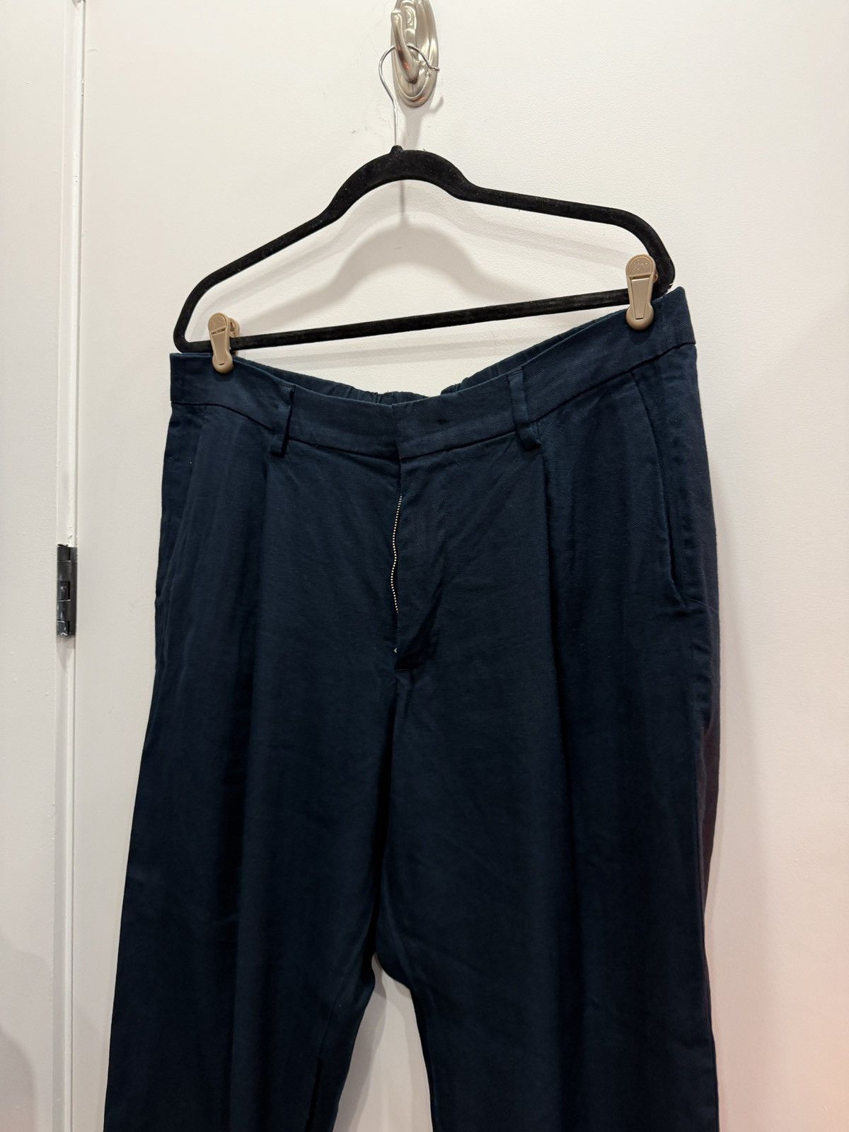 NN07 NN07 Pleated Linen Trousers Size US 36 / EU 52 - 3 Thumbnail