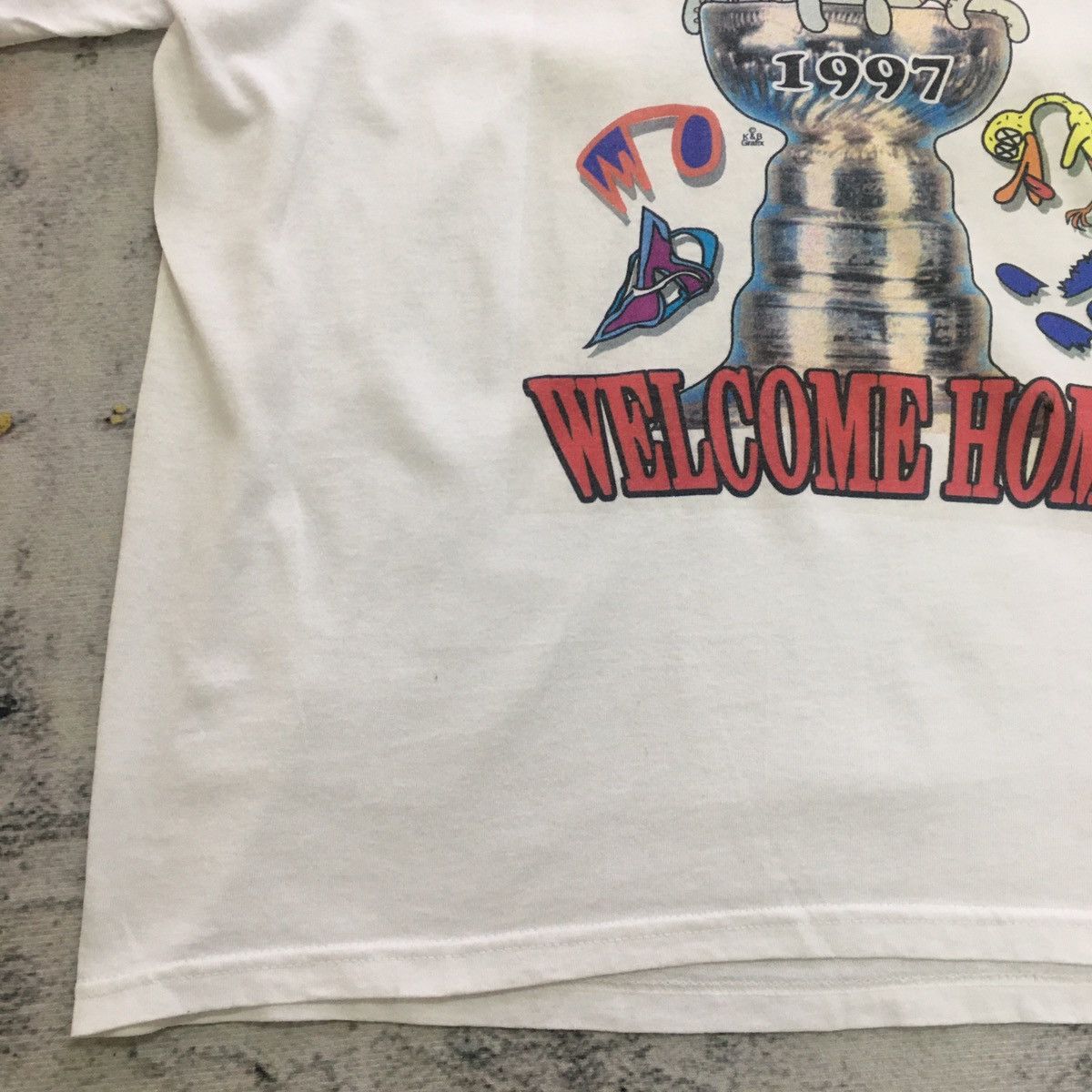 NHL × Starter × Vintage Vintage 1997 Stanley Cup Size US XL / EU 56 / 4 - 2 Thumbnail