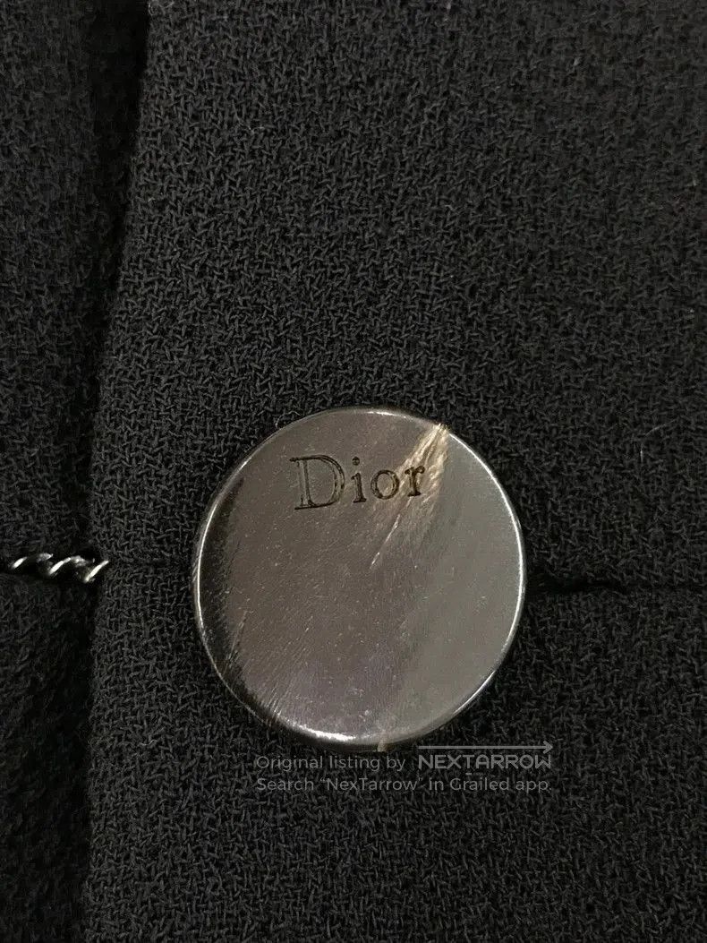 Dior Dior Black Wool Coat Dress. Size US S / EU 44-46 / 1 - 3 Thumbnail
