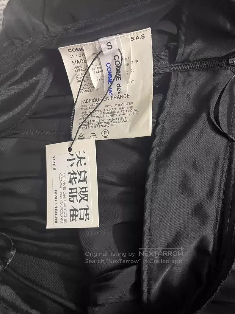 Comme des Garcons Comme des Garcons size S Black culottes Size 23" - 3 Thumbnail