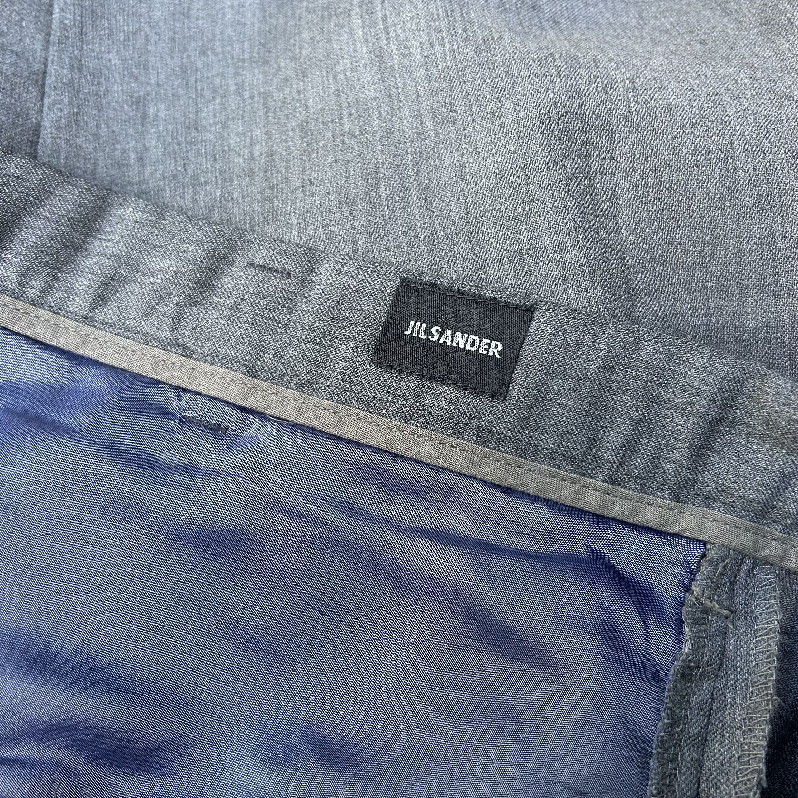 Jil Sander Jil Sander Grey Trousers Pants Size US 34 / EU 50 - 5 Thumbnail