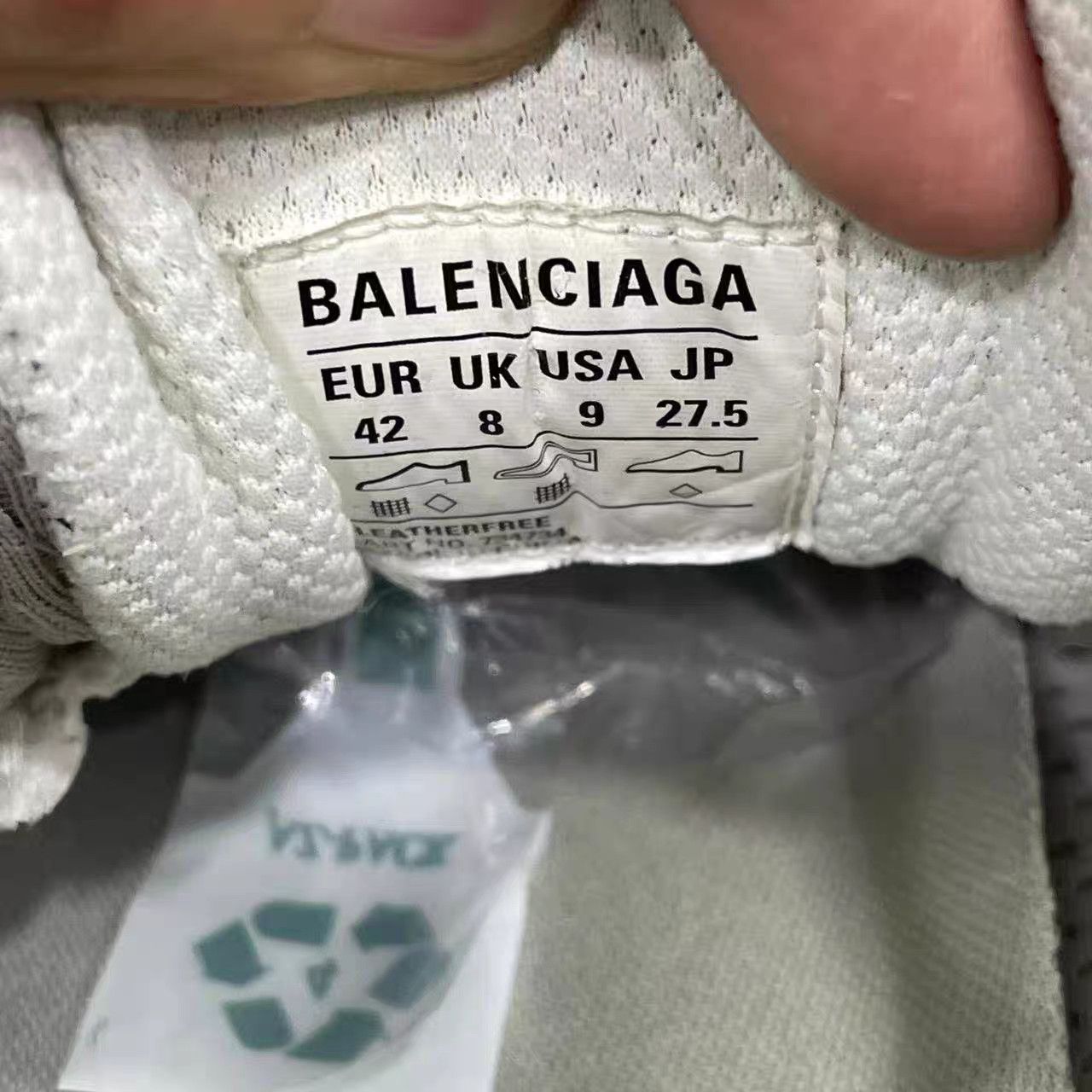 Balenciaga Balenciaga 3XL Light Beige Casual Shoes K15 Size US 9 / EU 42 - 7 Thumbnail