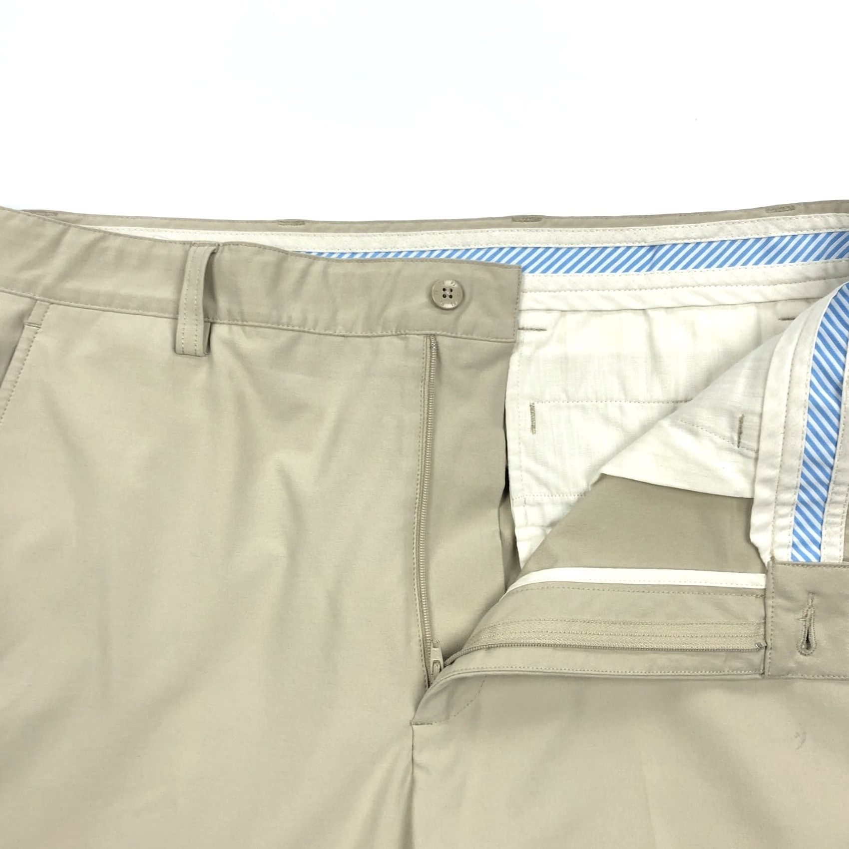Footjoy FootJoy Men's Khaki Flat Front Performance Golf Pants 35x30 Stretch Classic Shirt Pants Shoe? Size US 35 - 2 Thumbnail
