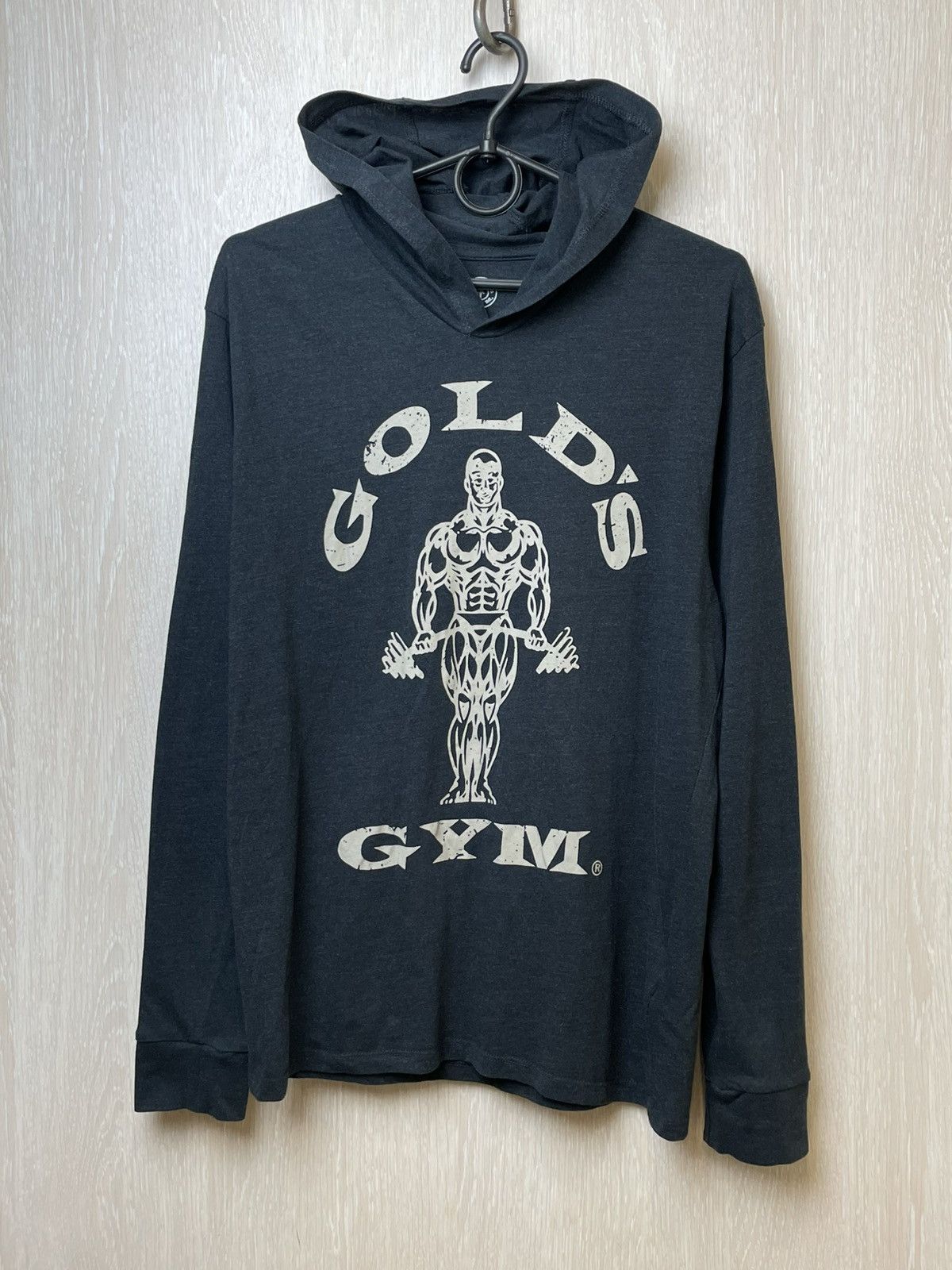 Other Golds gym hoodie grey Size US M / EU 48-50 / 2 - 2 Thumbnail