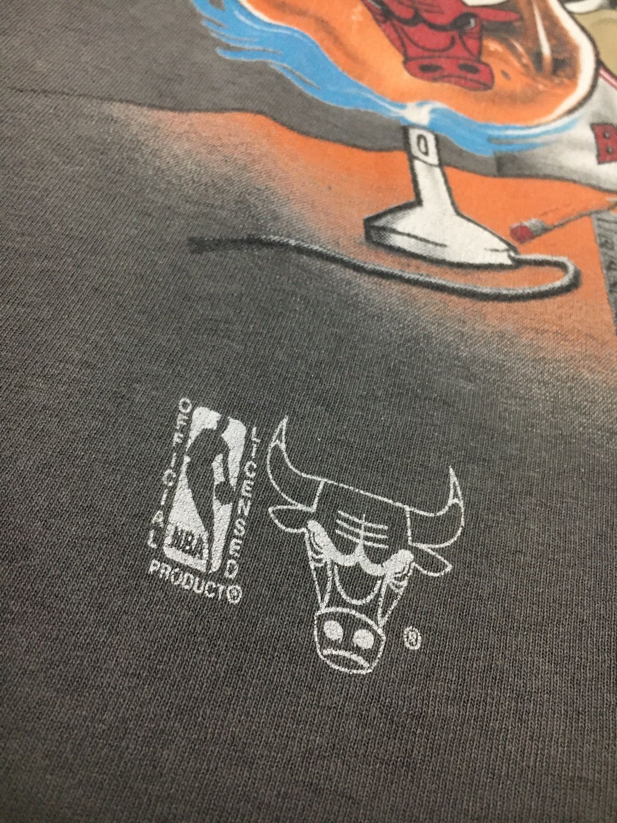 Vintage Vintage 1995 Chicago Bulls T shirt Size US M / EU 48-50 / 2 - 9 Thumbnail