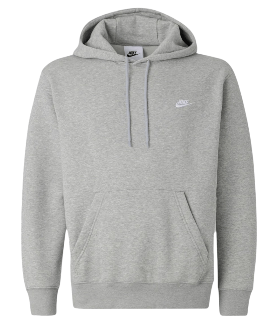 Nike Club Fleece Hooded Sweatshirt Grey Size US L / EU 52-54 / 3 - 1 Preview