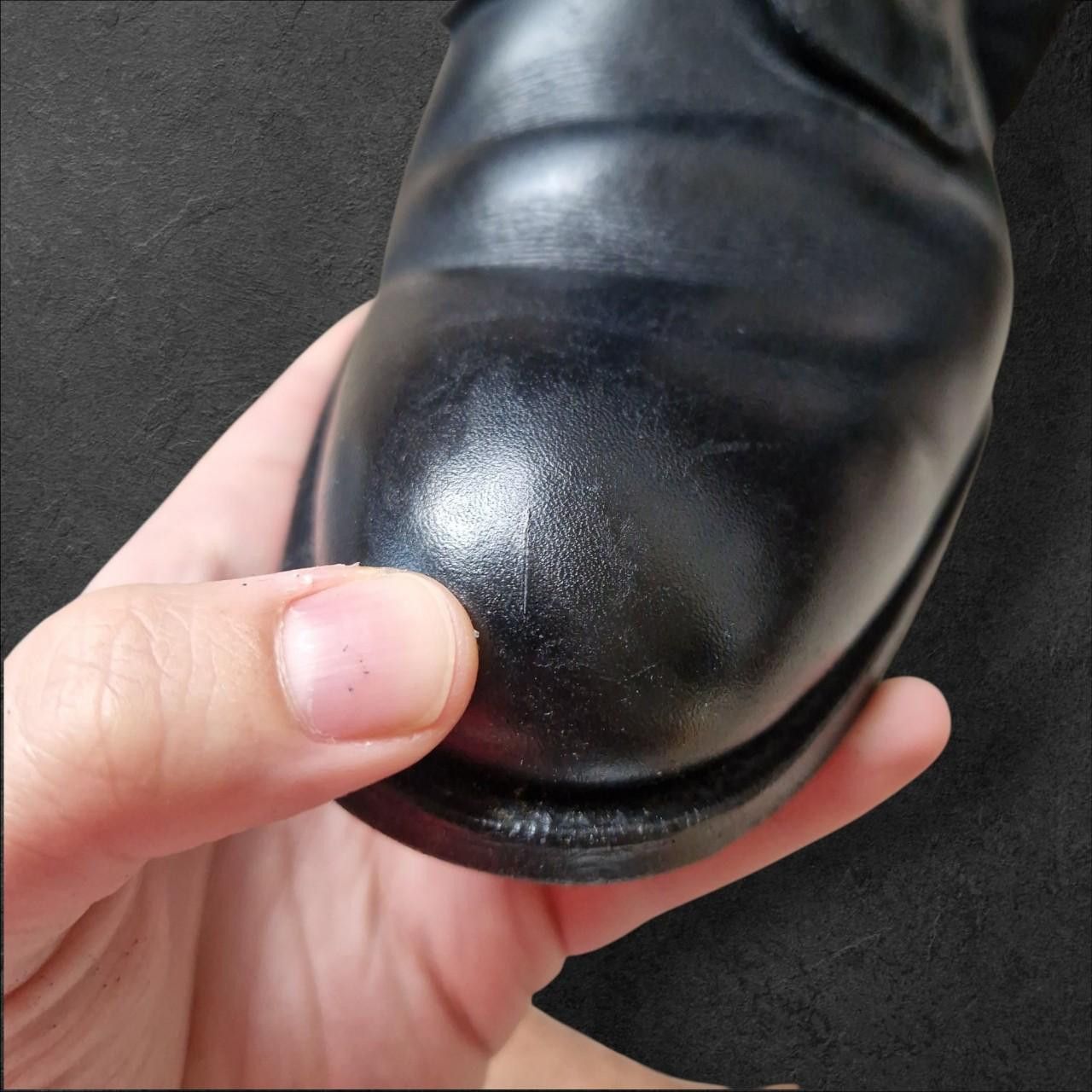 Other mens black leather Joseph cheaney lace up boots Size US 8 / EU 41 - 3 Thumbnail
