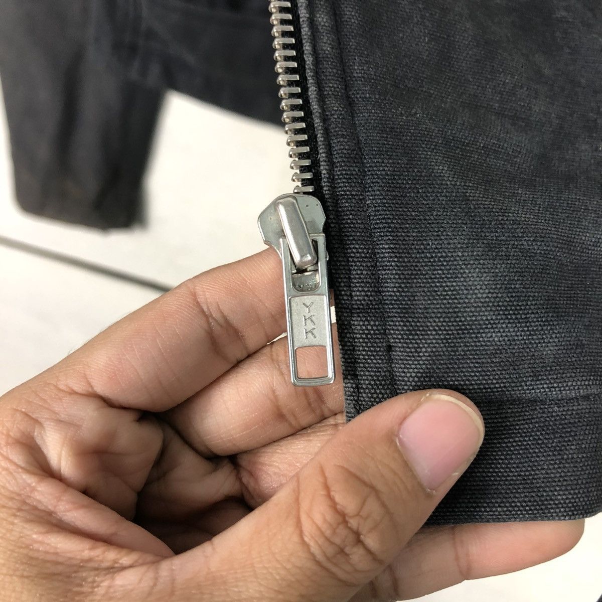agnes b. 🔥CROPPED BIKER JACKET AGNES B. DOUBLE COLLAR Size US S / EU 44-46 / 1 - 18 Thumbnail
