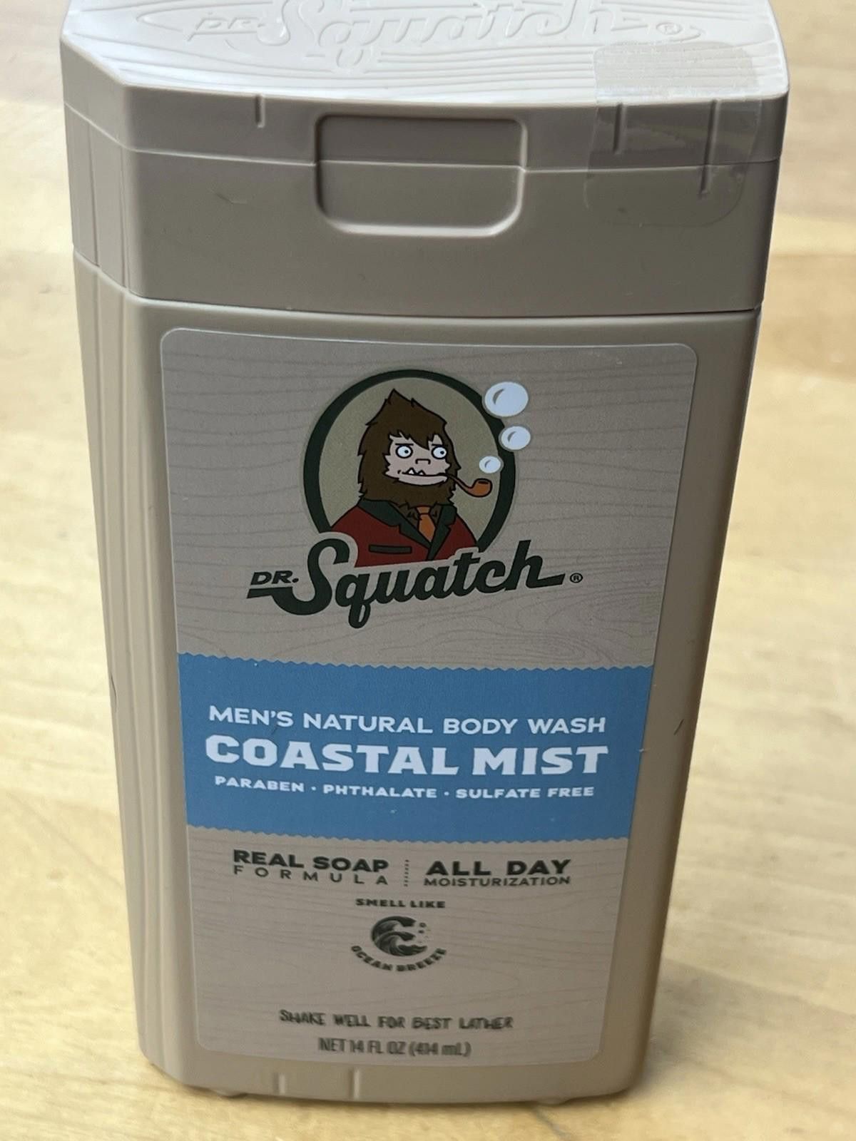 Other Dr. Squatch Men’s Natural Body Wash coastal mist 14 Fl Oz Size ONE SIZE - 3 Thumbnail