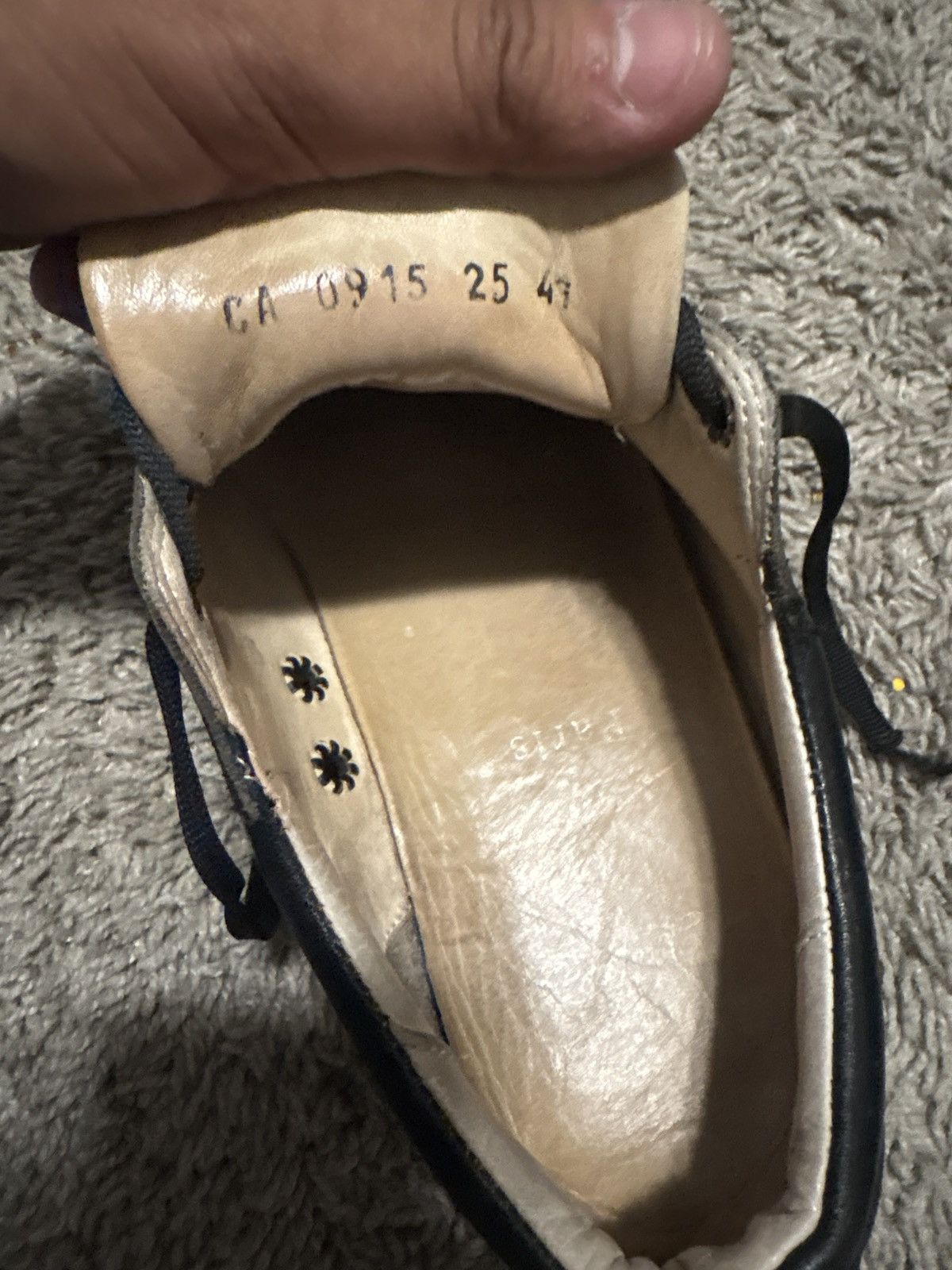 Christian Louboutin Christian Louboutin Louis Junior Flat Calf Black Sneakers Size US 8 / EU 41 - 6 Thumbnail