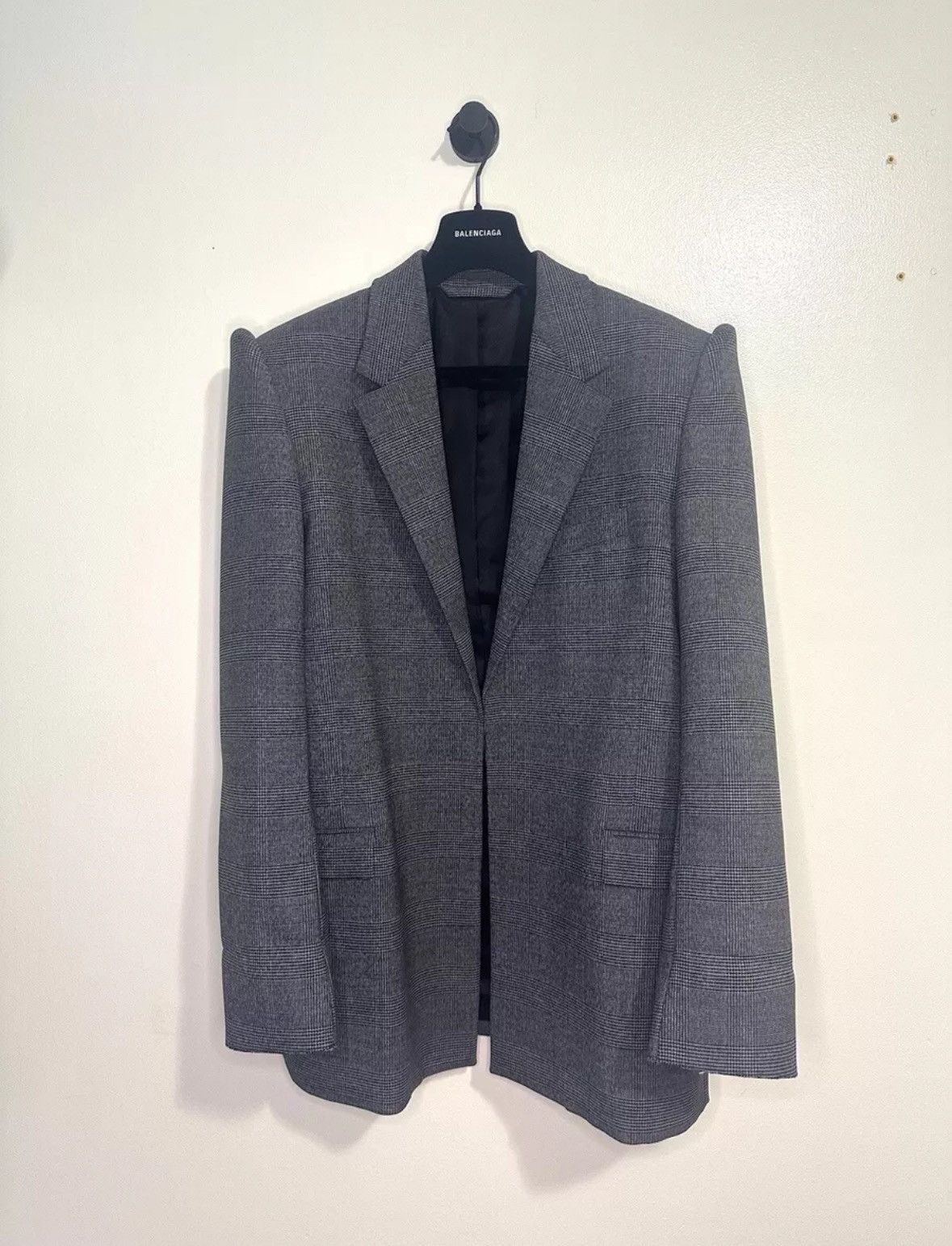 Balenciaga Balenciaga Suspended Shoulder Blazer Size 48R - 5 Thumbnail